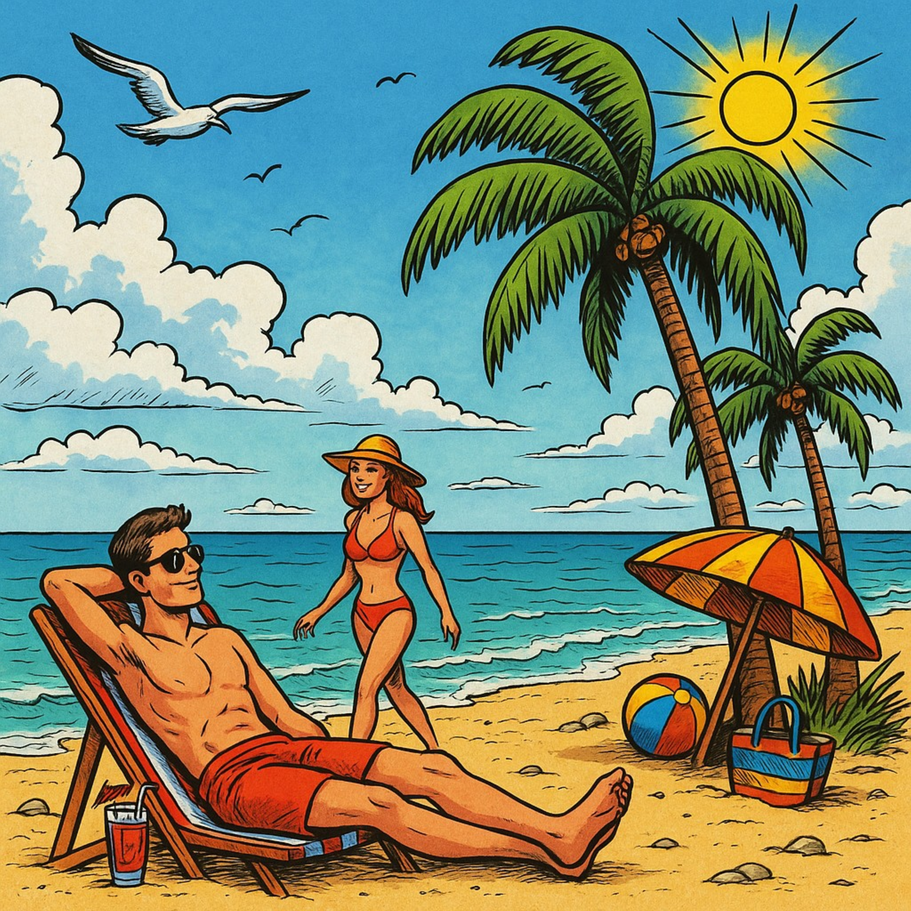 Vacation artwork