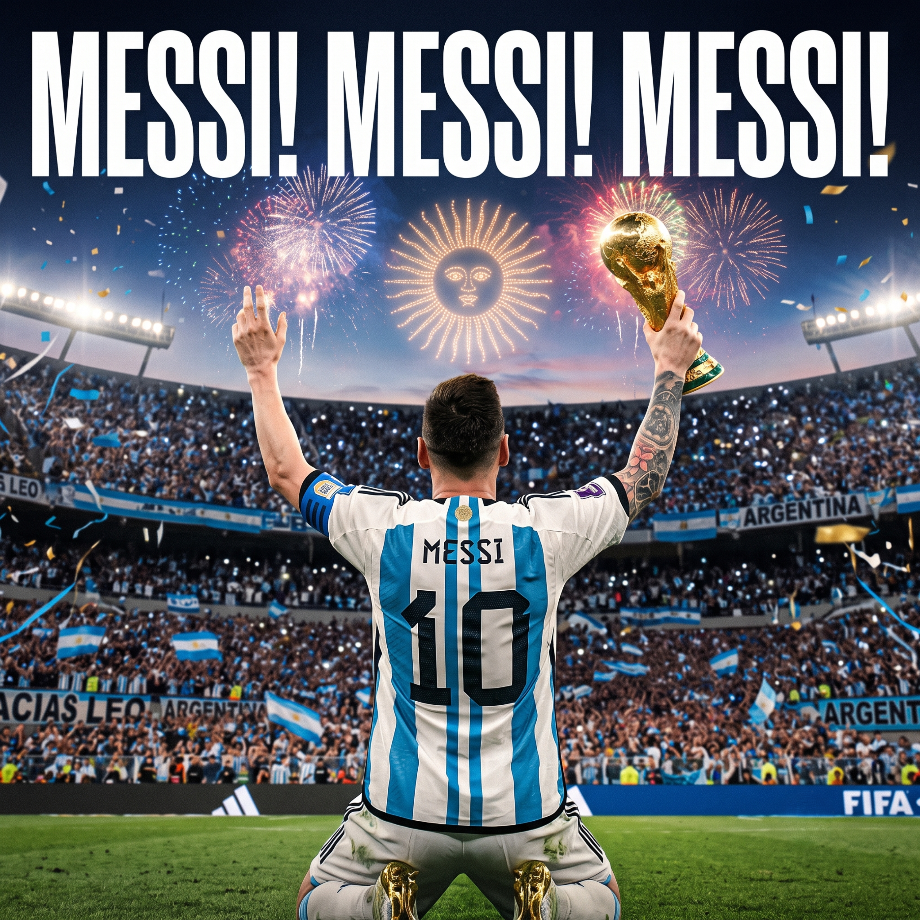 MESSI! MESSI! MESSI! by Ananya Sharma cover art