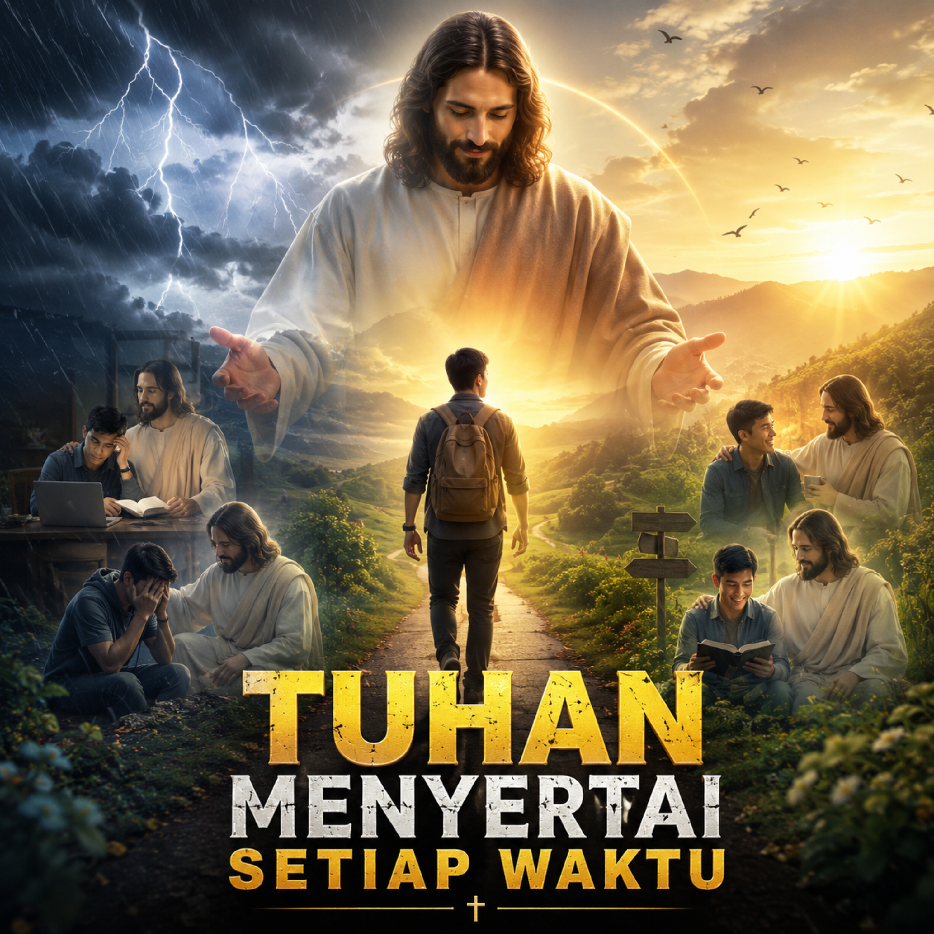 Tuhan Menyertai Setiap Waktu by PUJI WORSHIP cover art