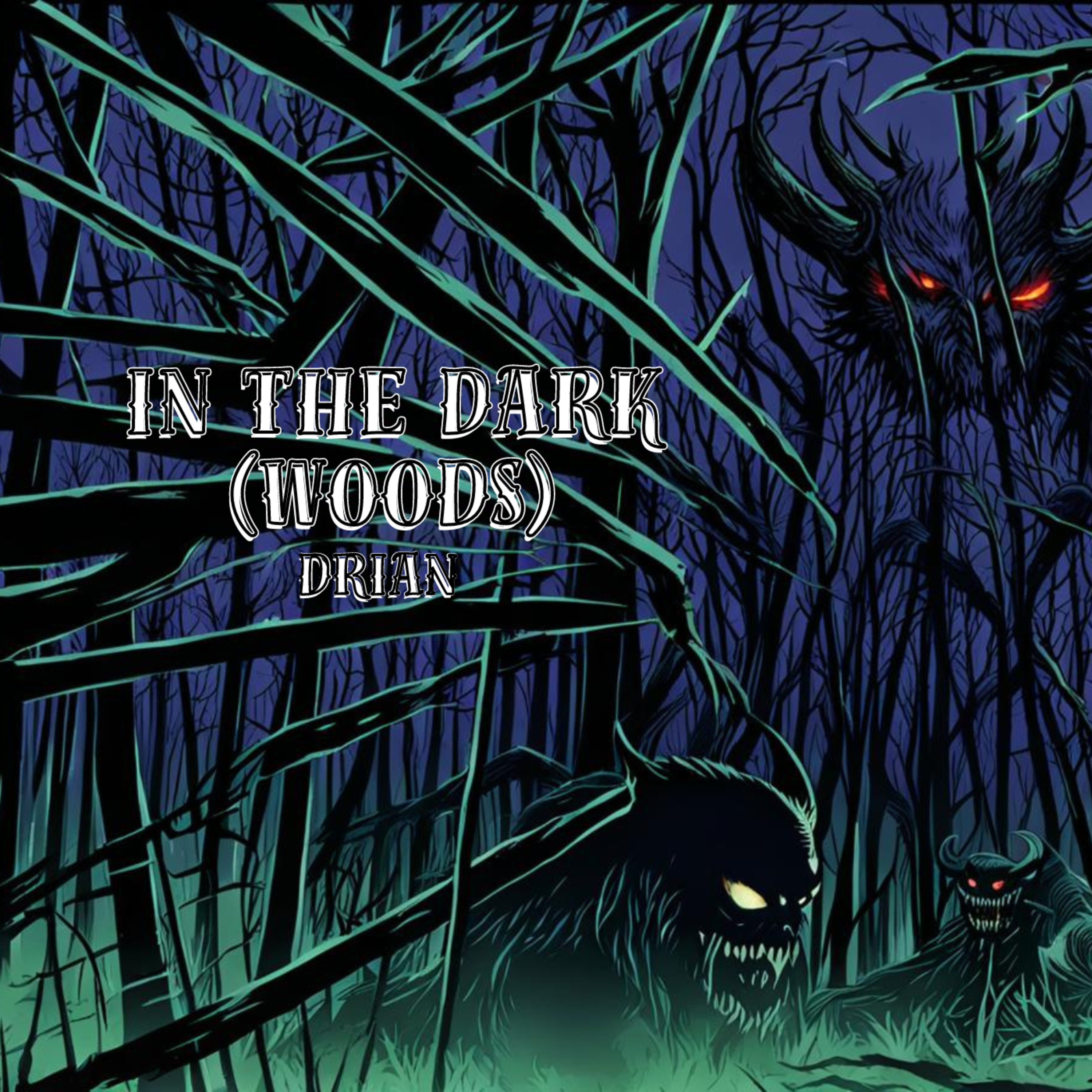 In The Dark (Woods) artwork