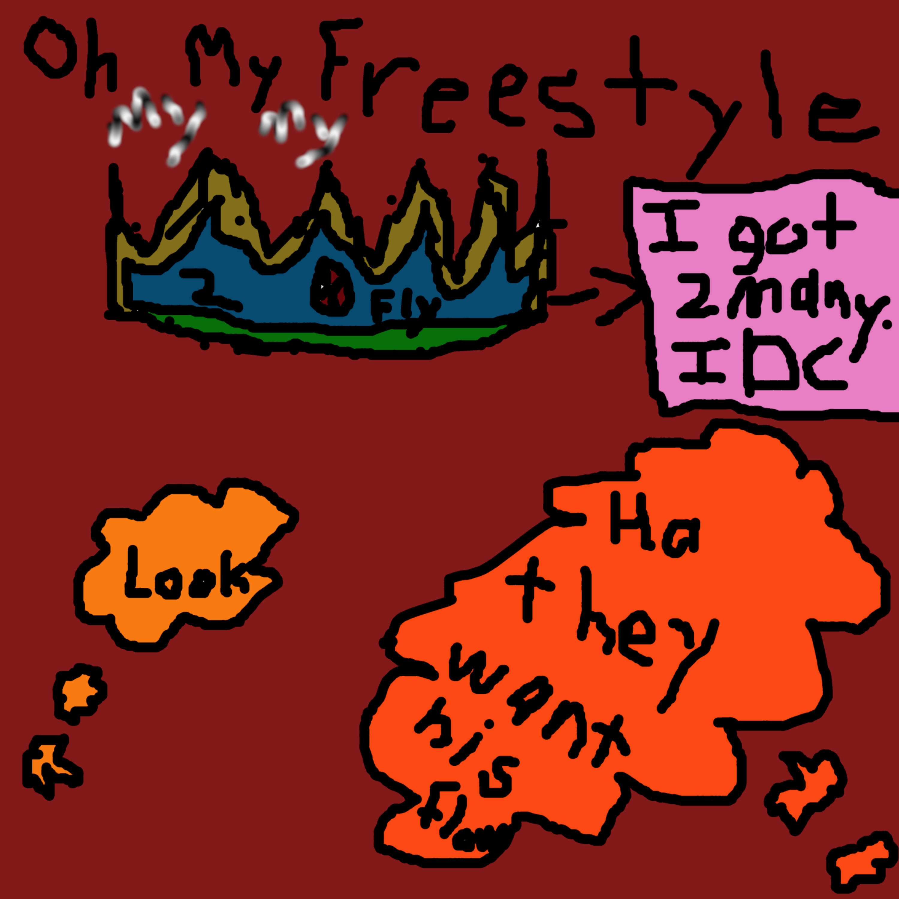 Oh My My My Freestyle by Mishuba cover art