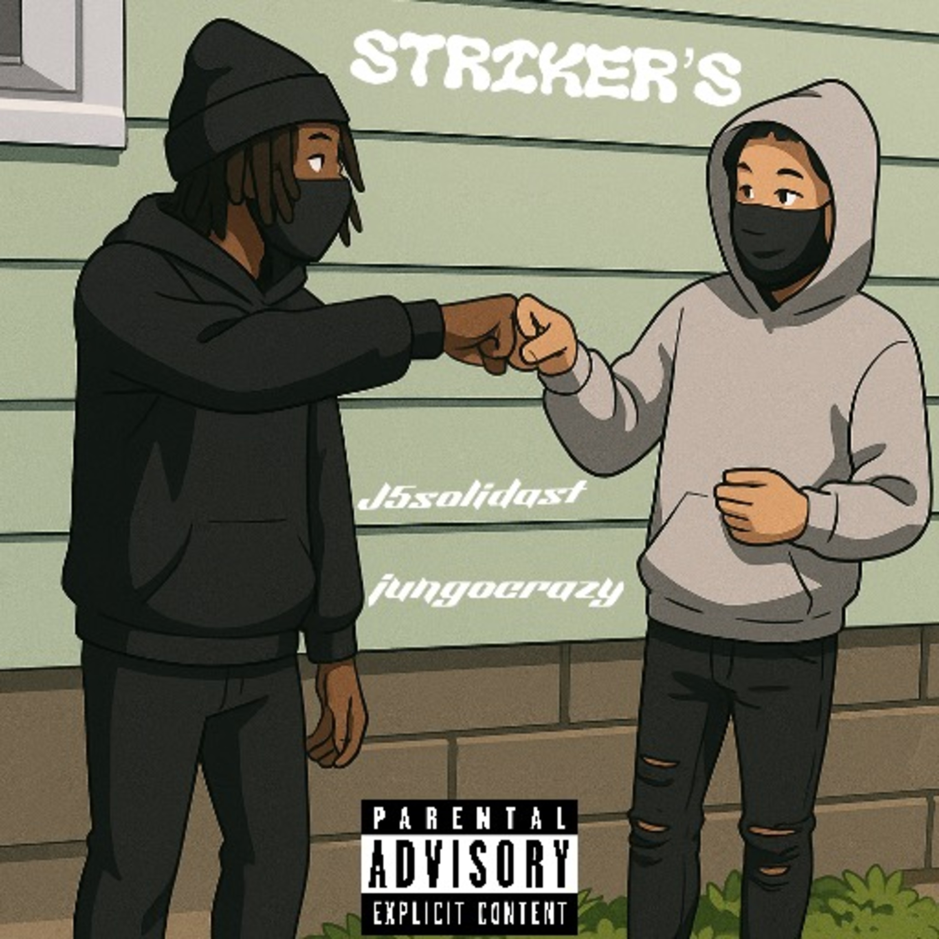striker’s artwork