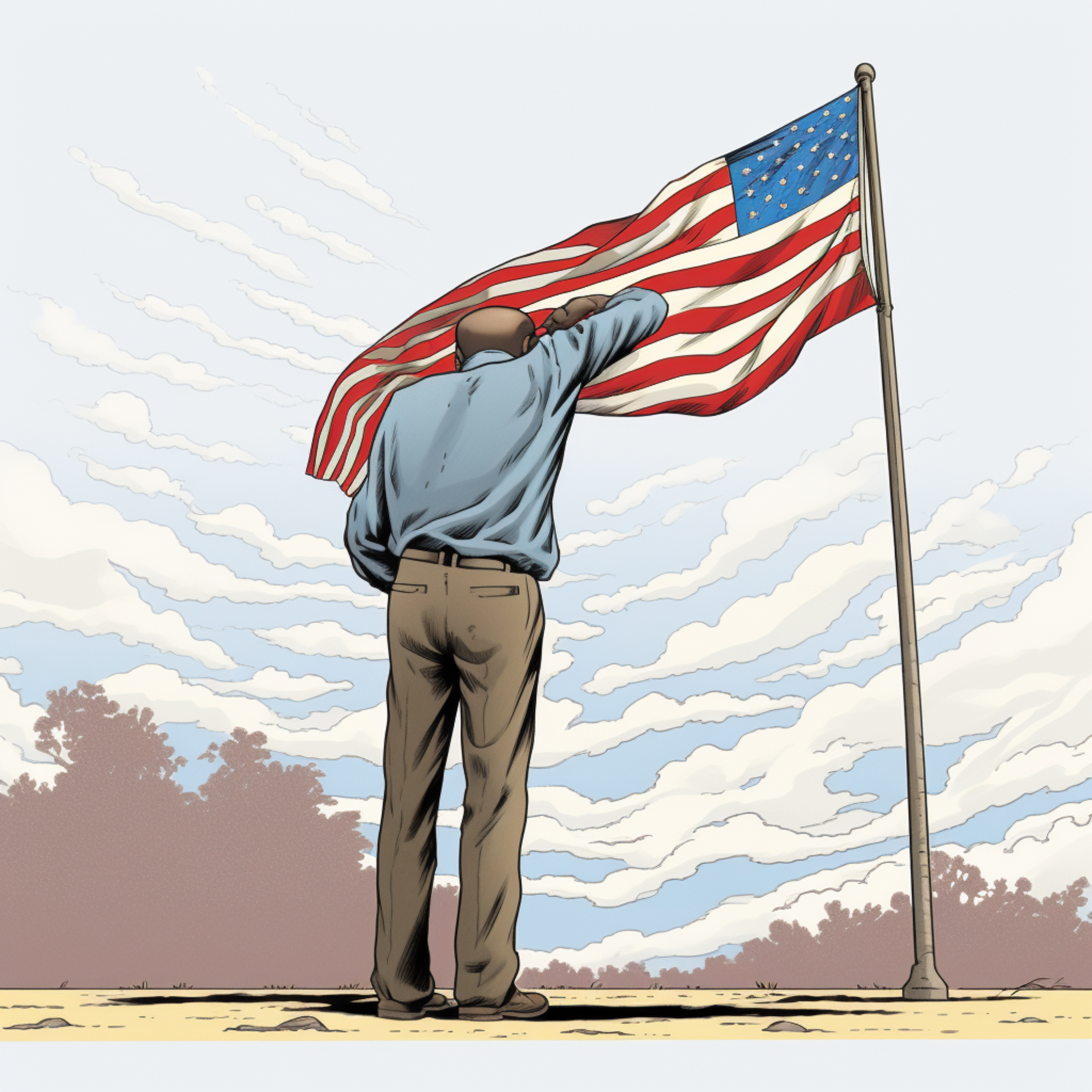 American Way artwork