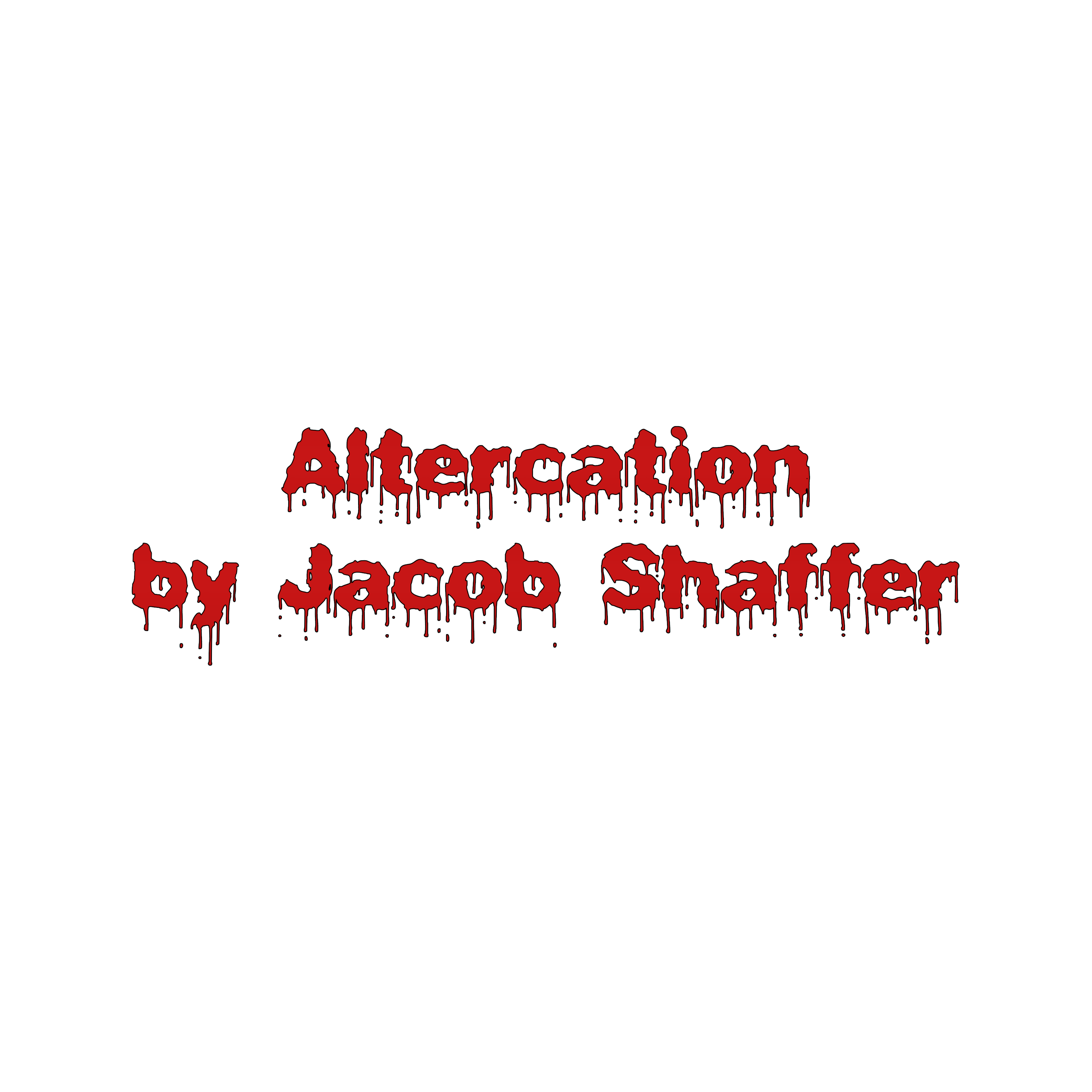 Altercation artwork