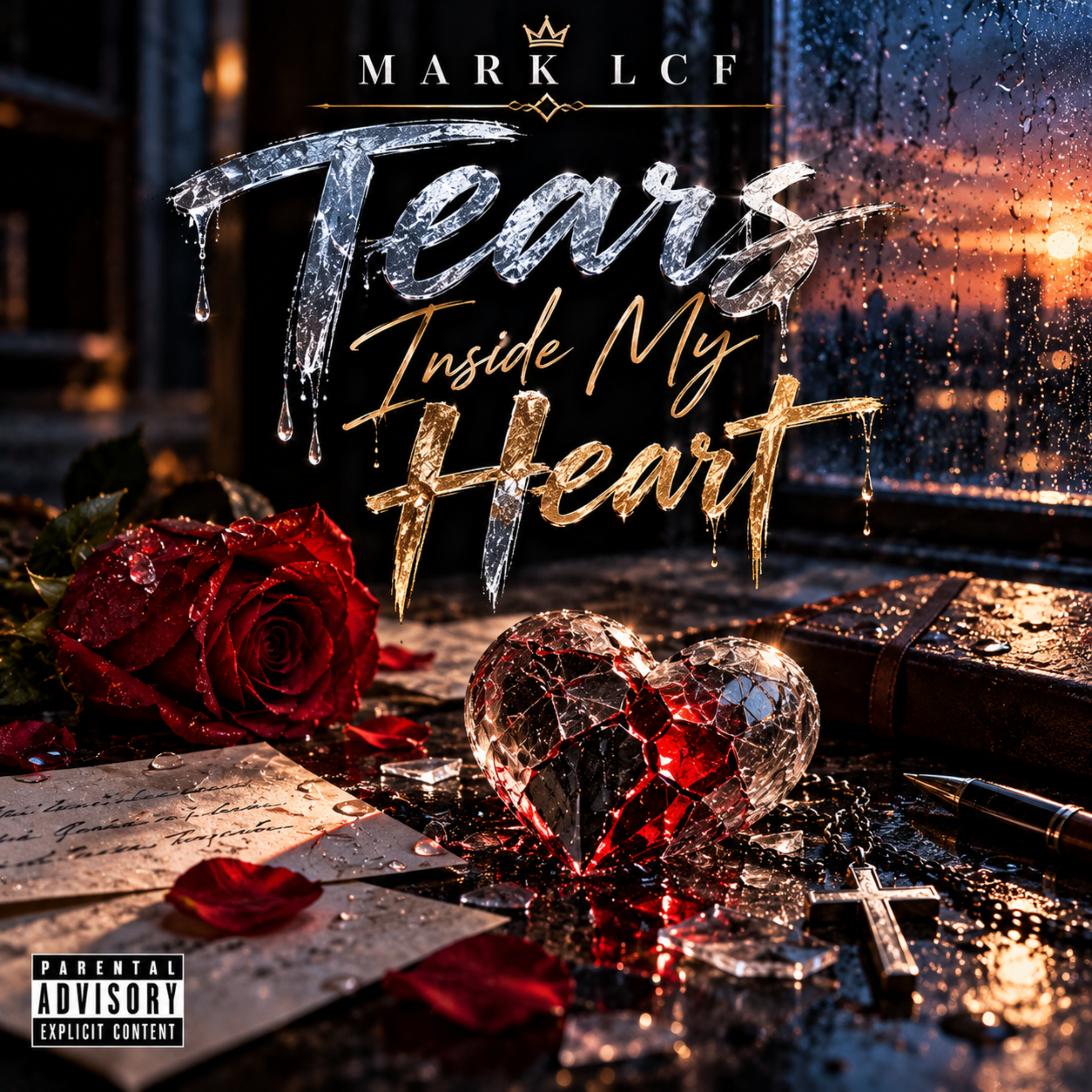 Tears Inside My Heart by Mark LCF cover art