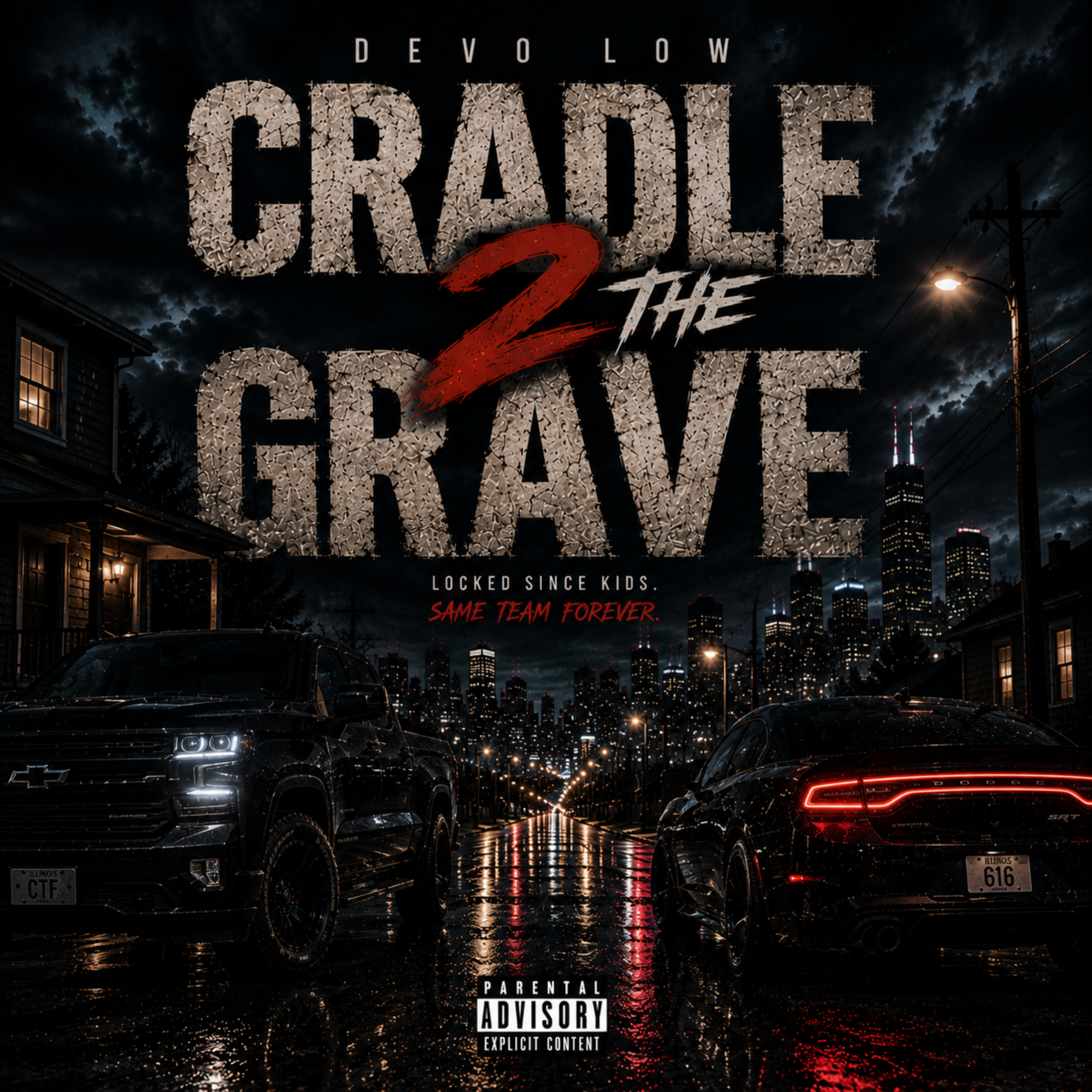 Cradle 2 The Grave by Devo Low cover art