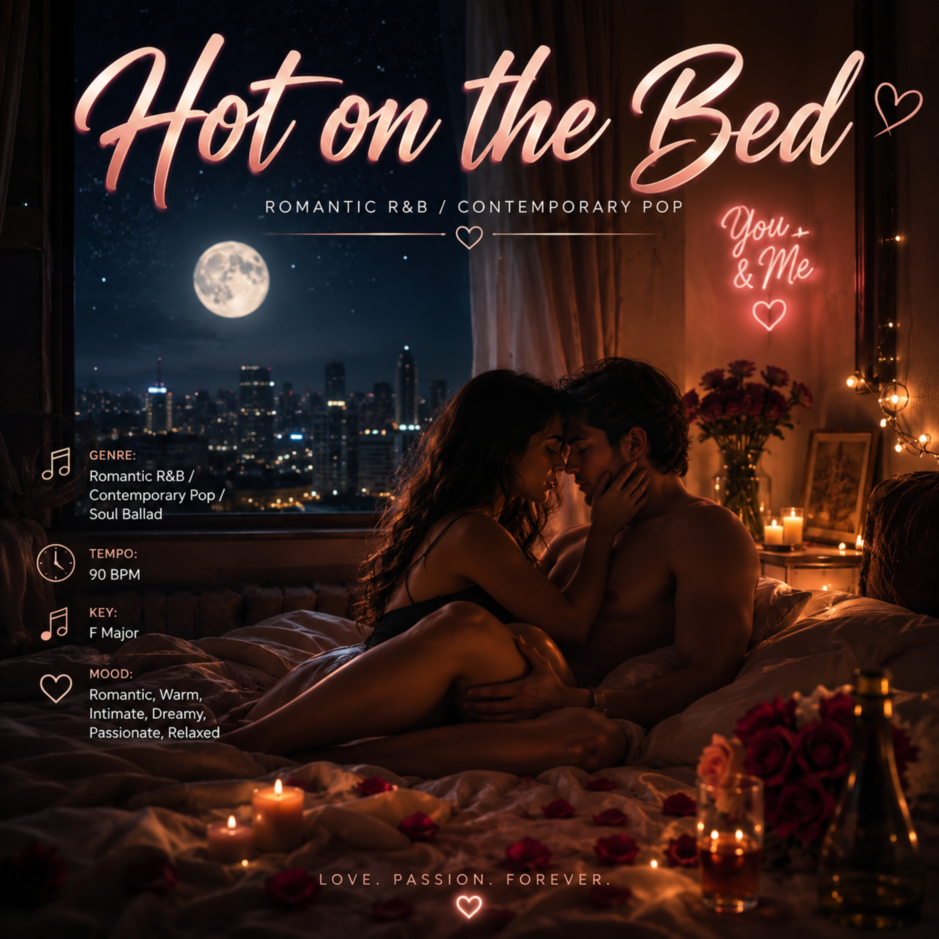 Hot on the Bed by Roshan Wishwajith cover art