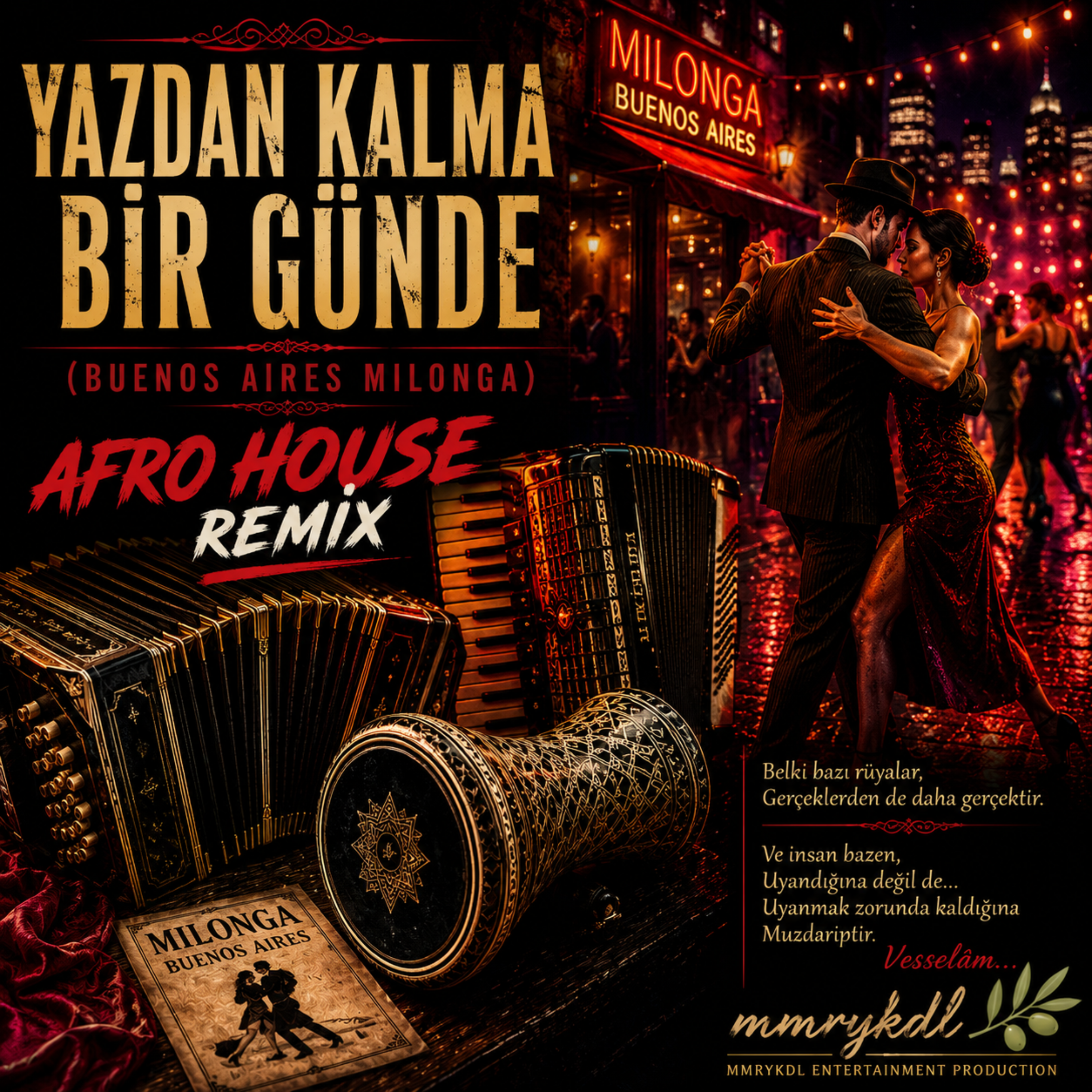 Yazdan Kalma Bir Günde (Afro House Remix) by MMRYKDL cover art