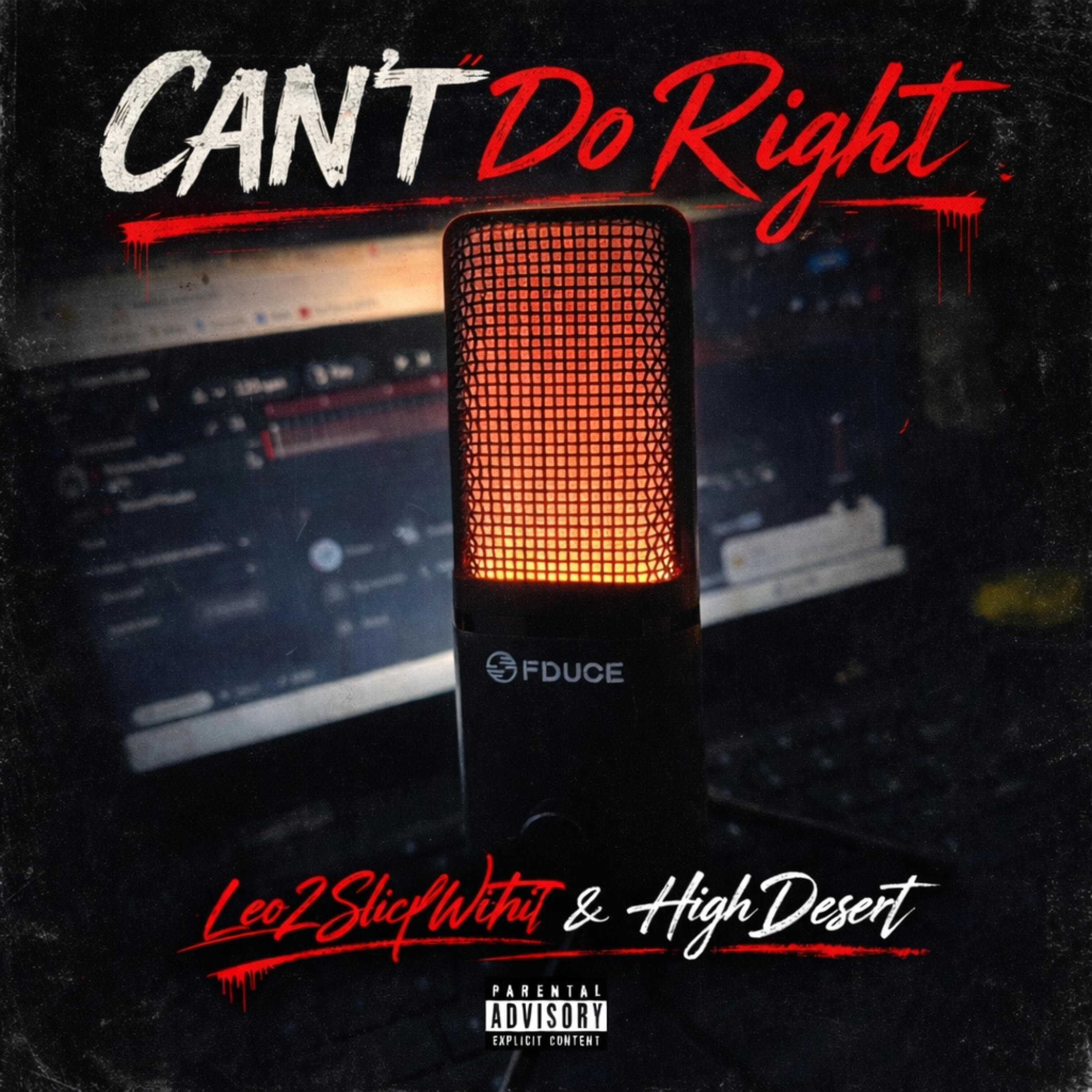 Can't Do Right artwork