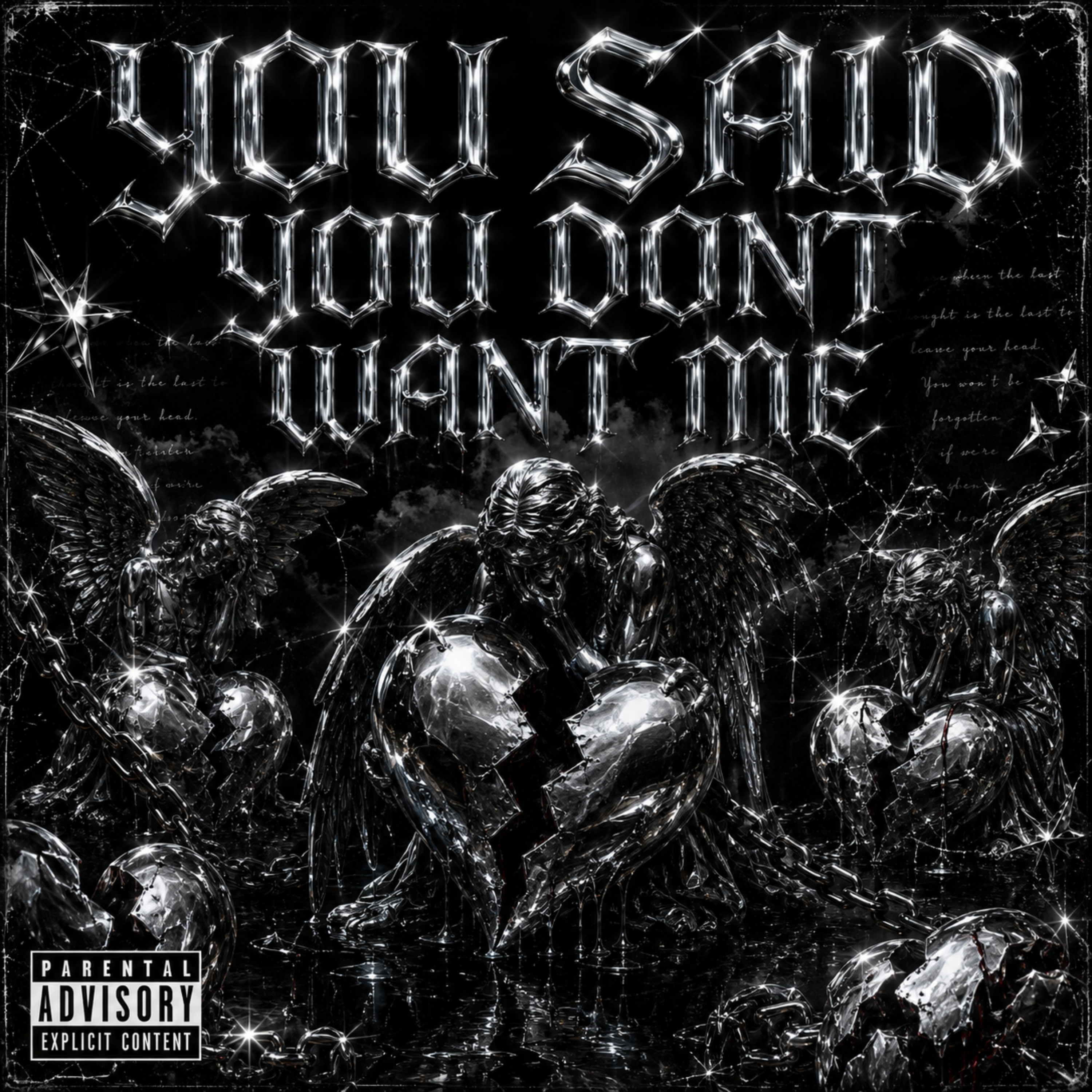 YOU SAID YOU DONT WANT ME by Manye Le Saint cover art