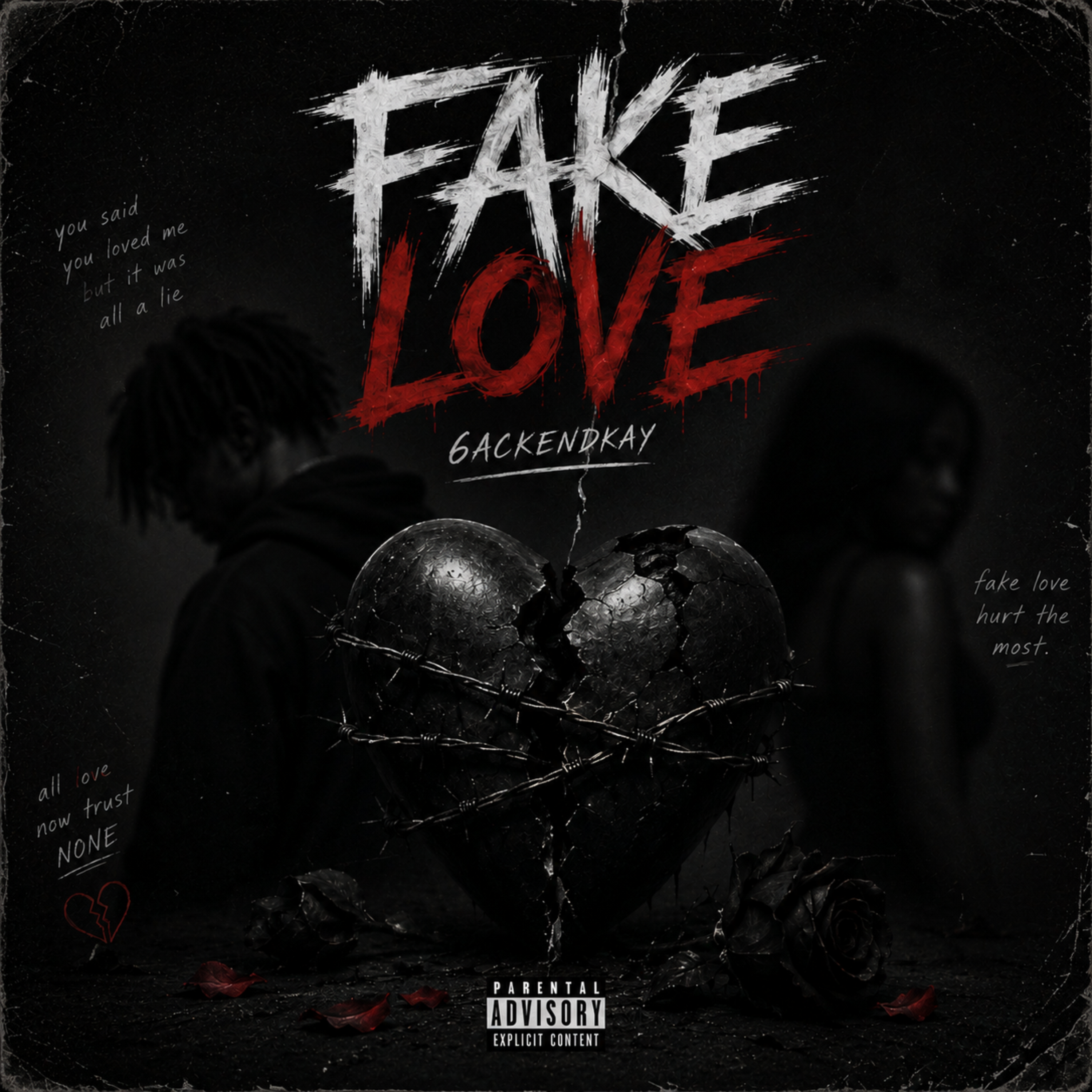 FAKE LOVE by 6ackendkay cover art