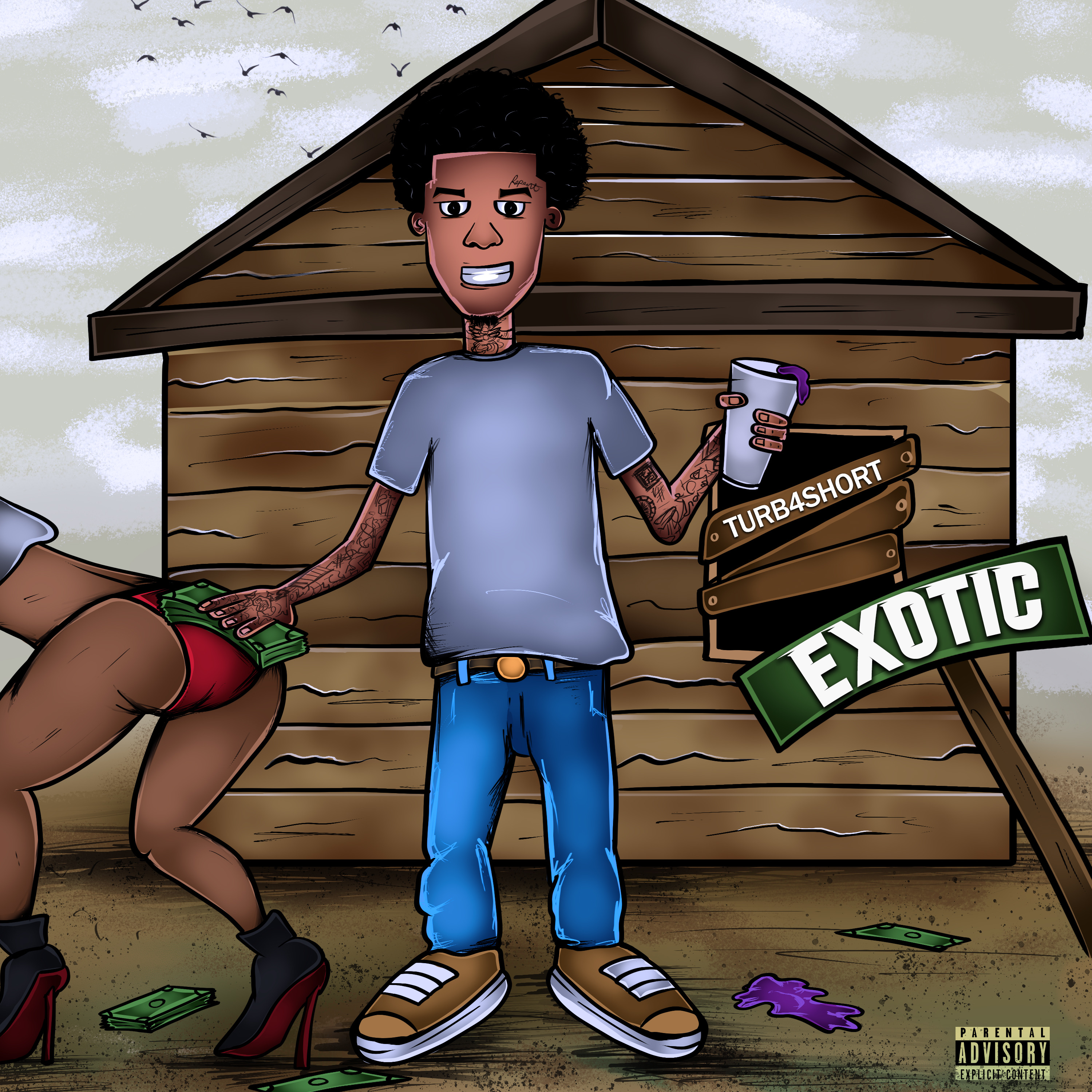 Exotic artwork