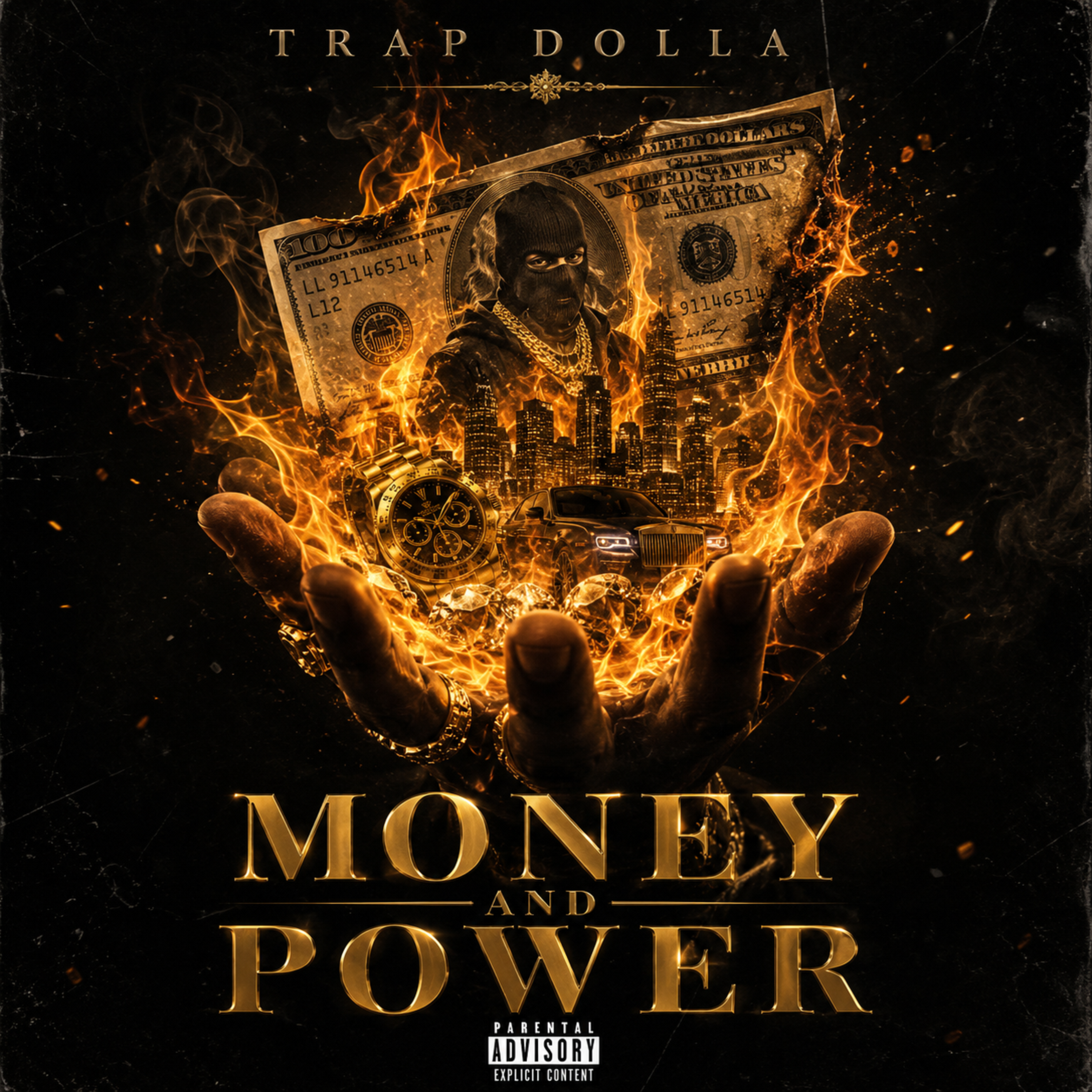 MONEY AND POWER by Trap Dolla cover art