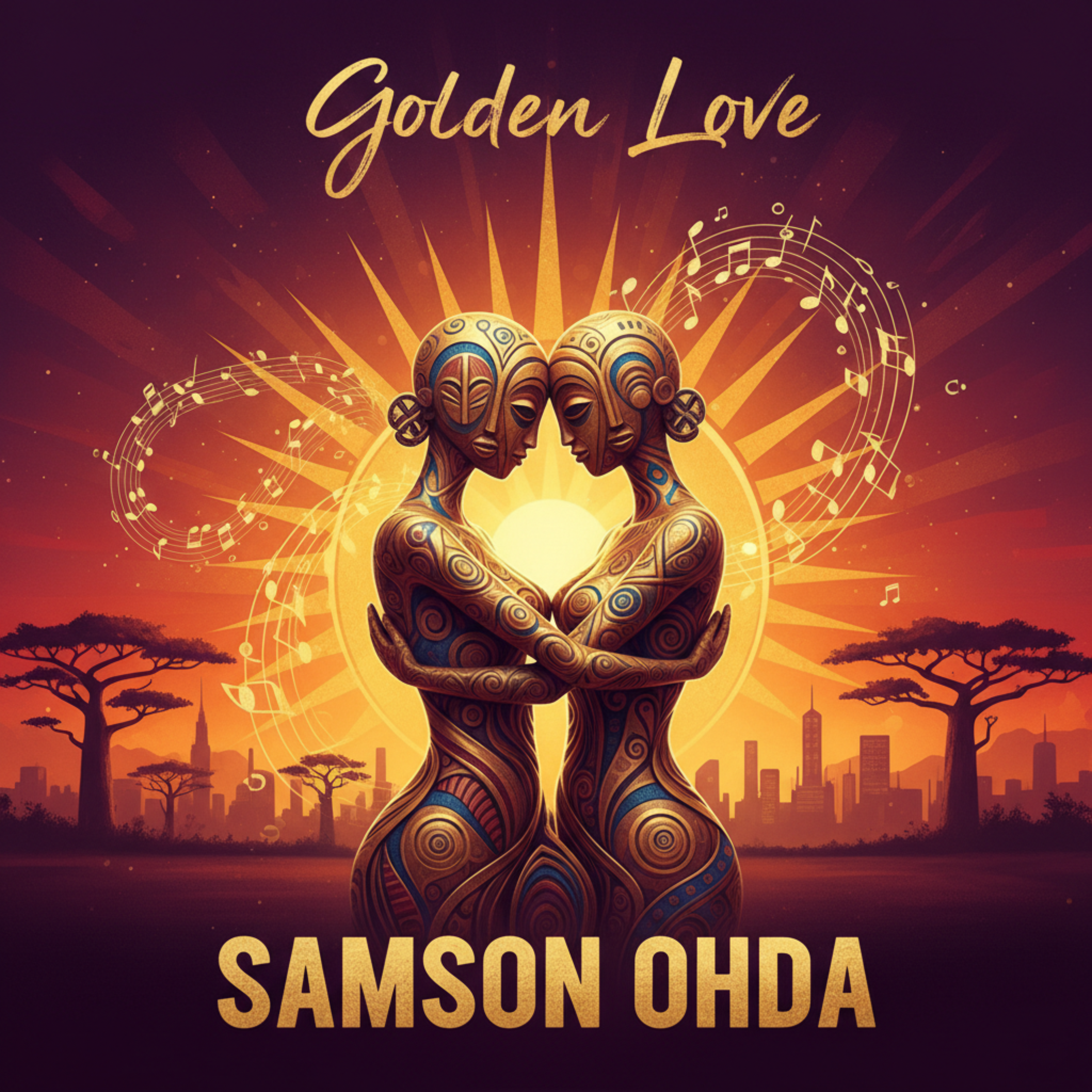 Golden Love by Samson Ohda  cover art