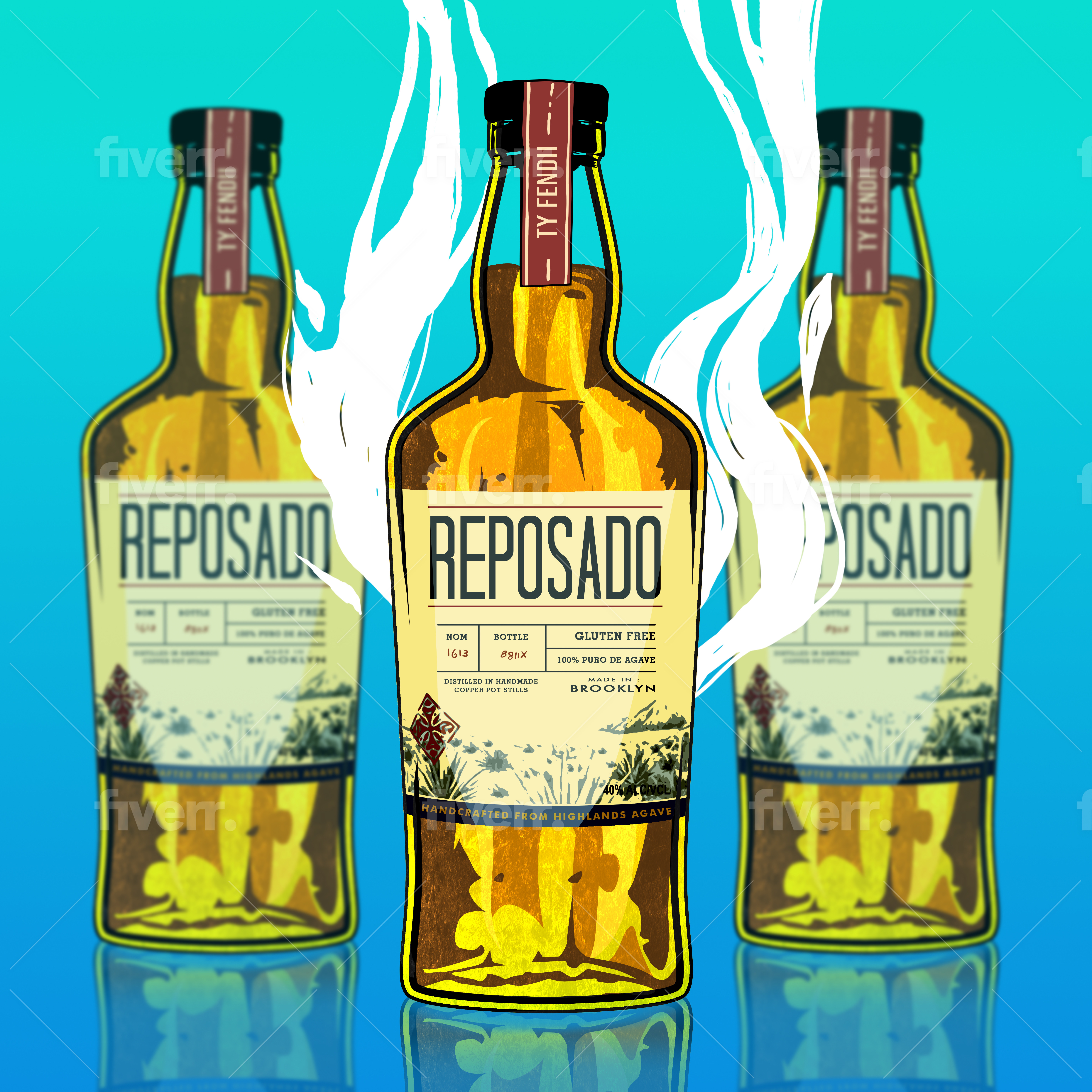 Reposado by Ty Fendii cover art