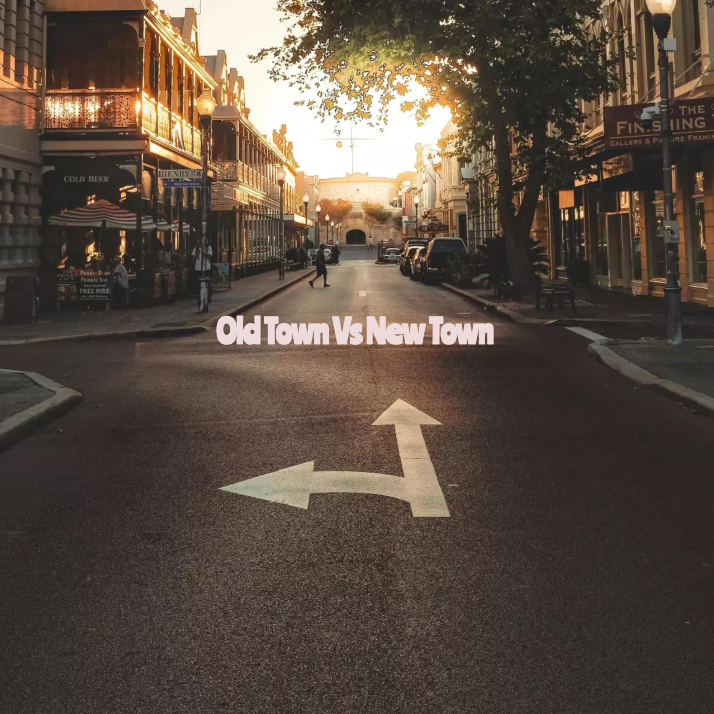 Old Town Vs New Town artwork