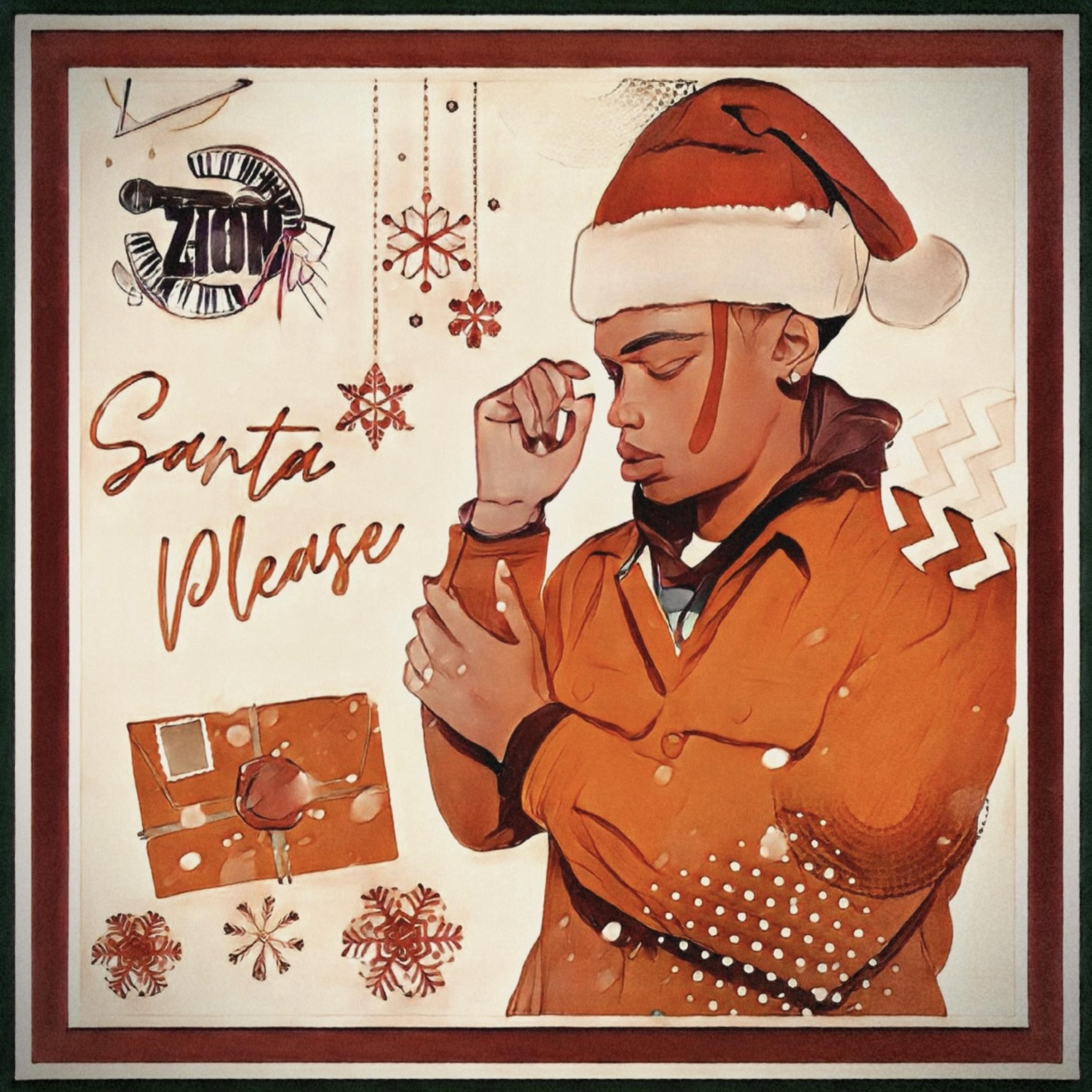 Santa Please artwork