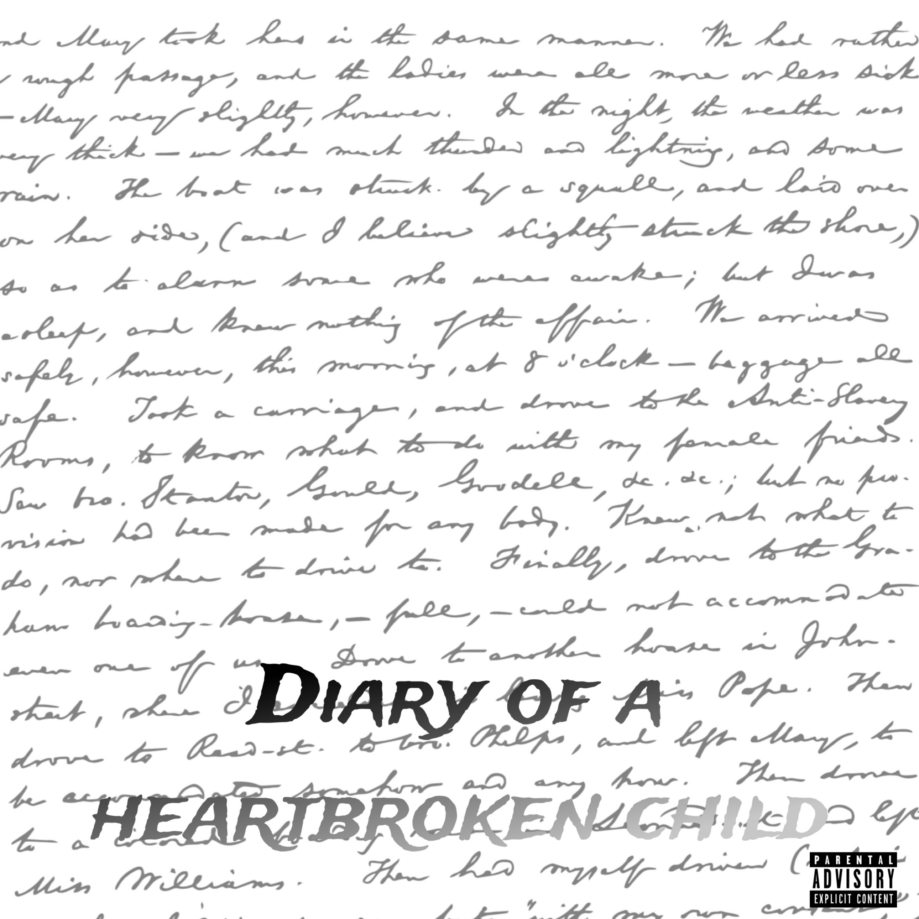 Diary Of A HeartBroken Child artwork