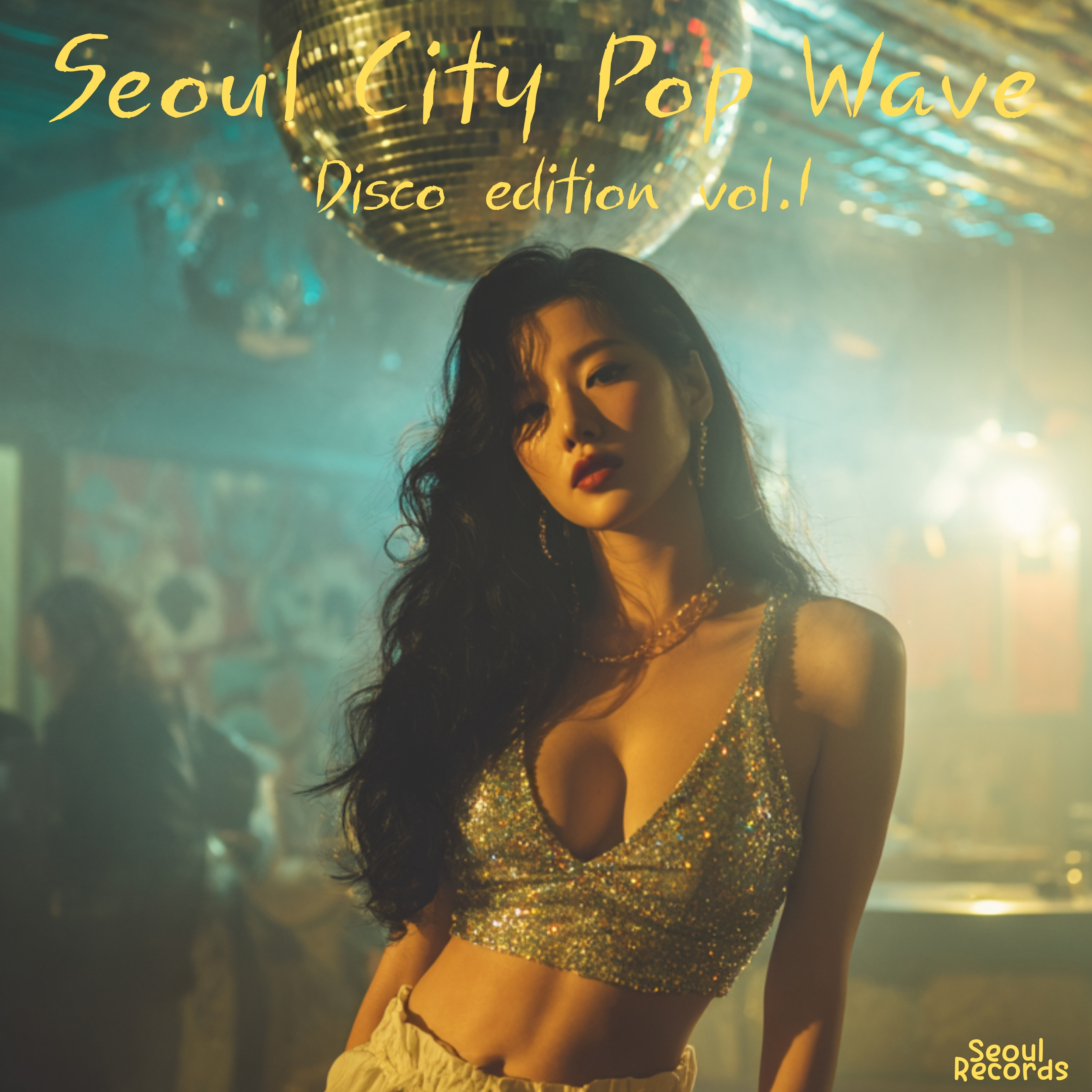 Korean CityPop Disco Edition, Vol. 1 artwork