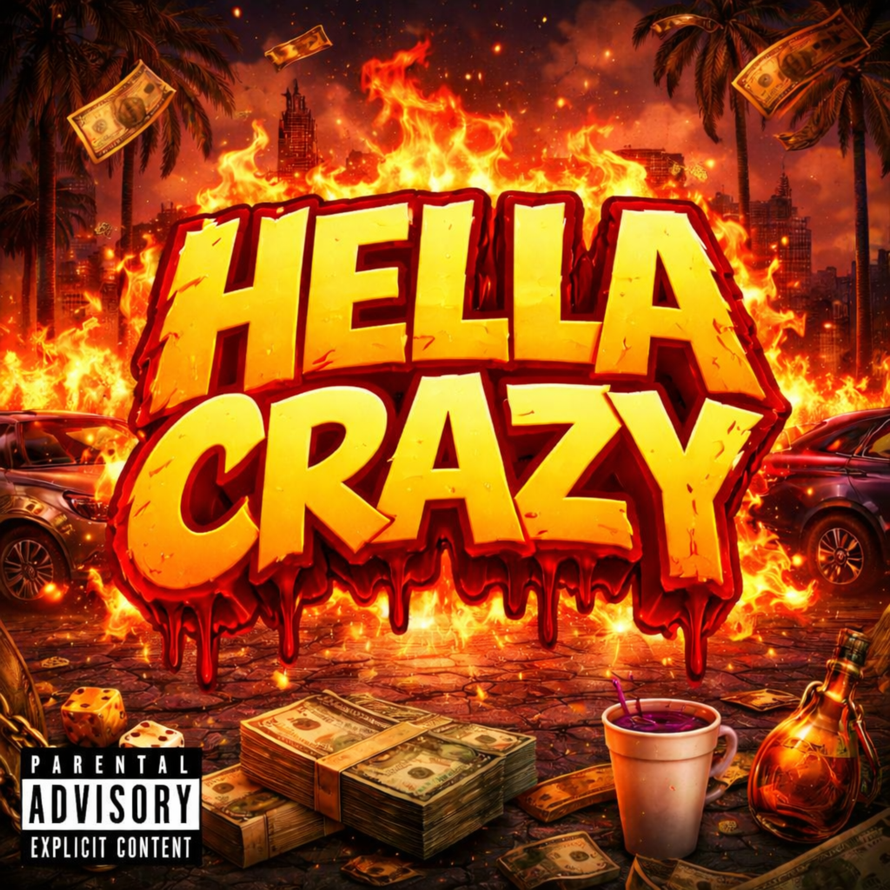 Hella Crazy artwork