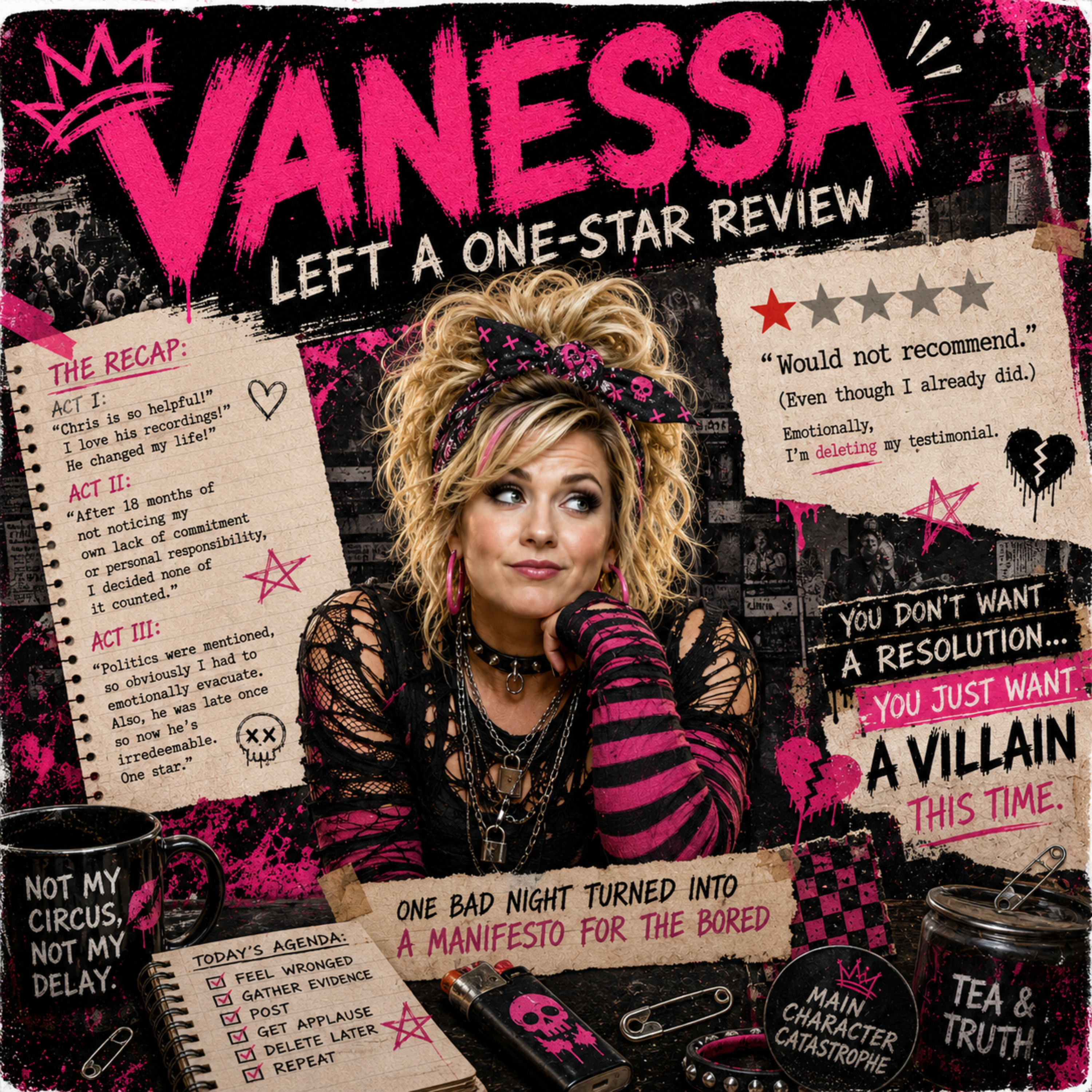 VANESSA LEFT A ONE STAR REVIEW by GURUGRAM cover art