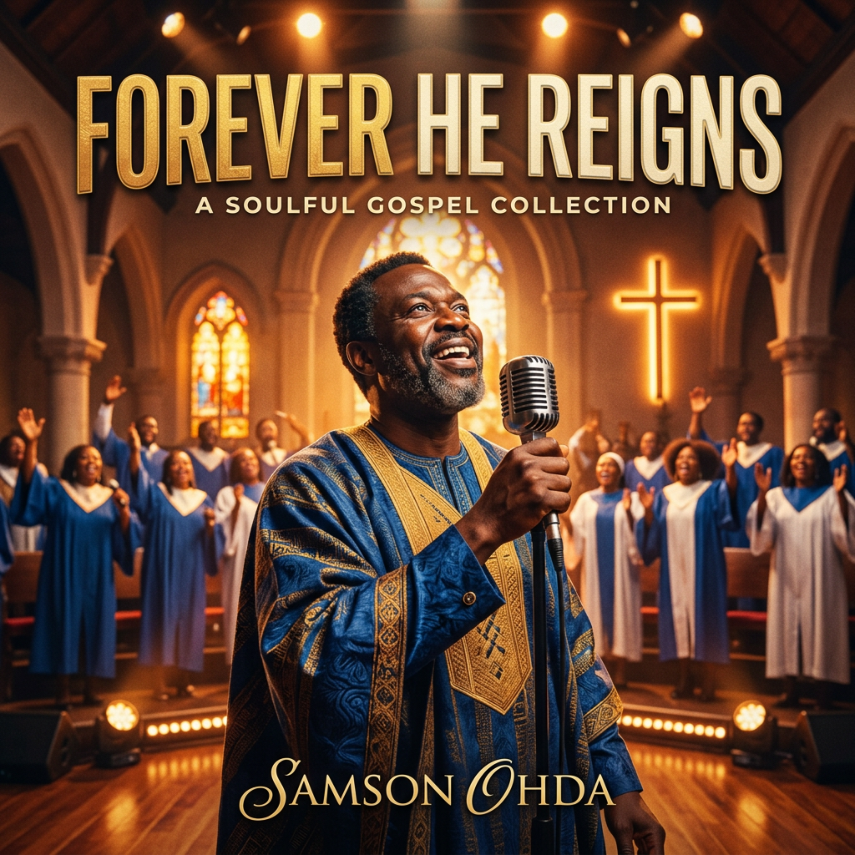 Forever He Reigns by Samson Ohda  cover art
