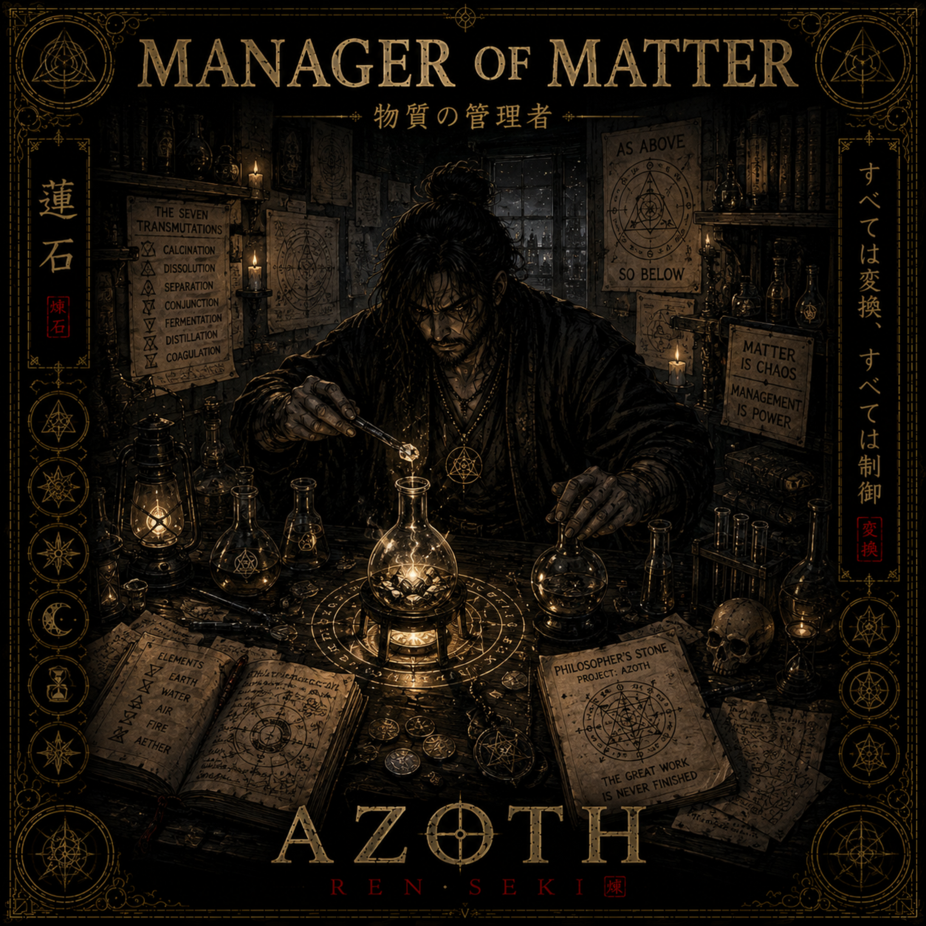 Manager Of Matter by Azoth cover art