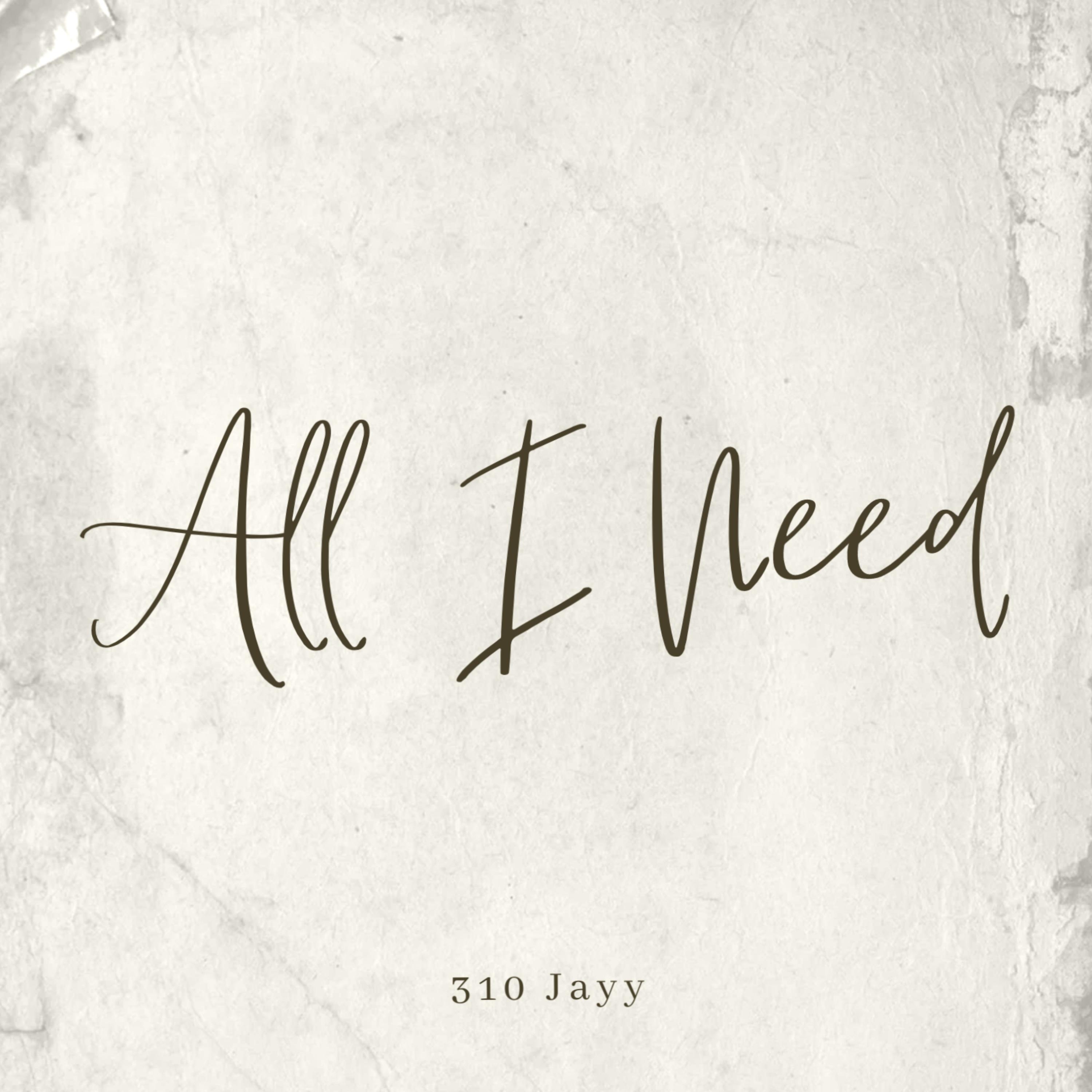 All I Need artwork