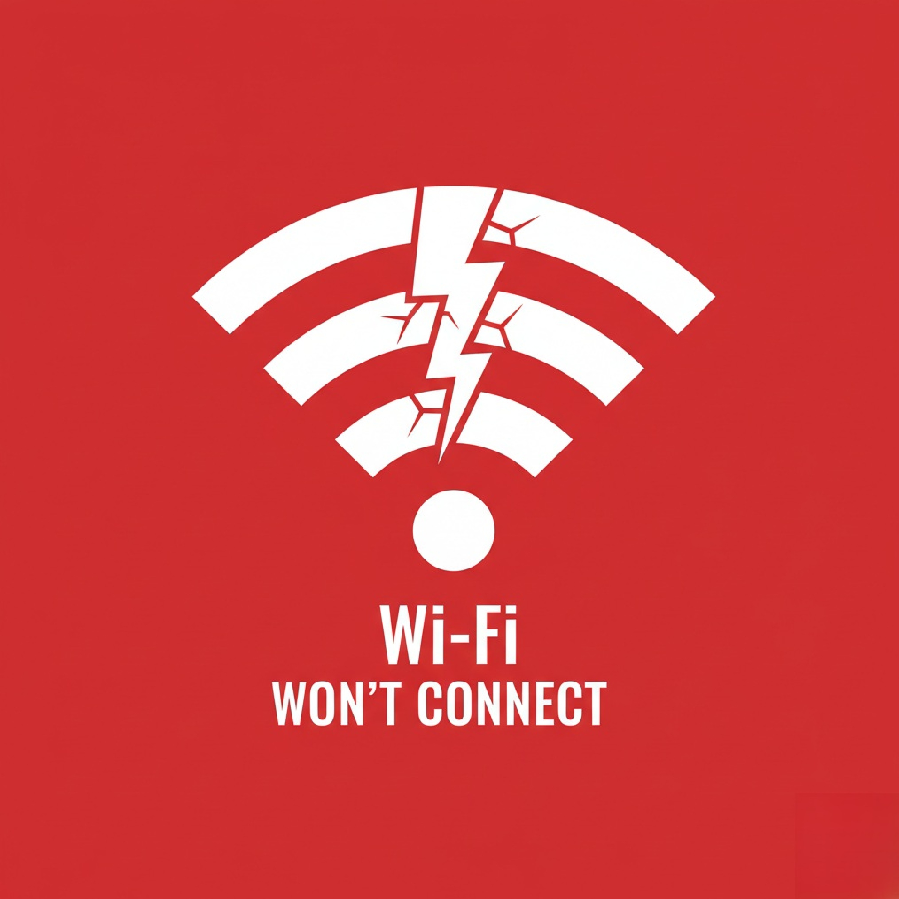 Wi-Fi WON'T CONNECT artwork