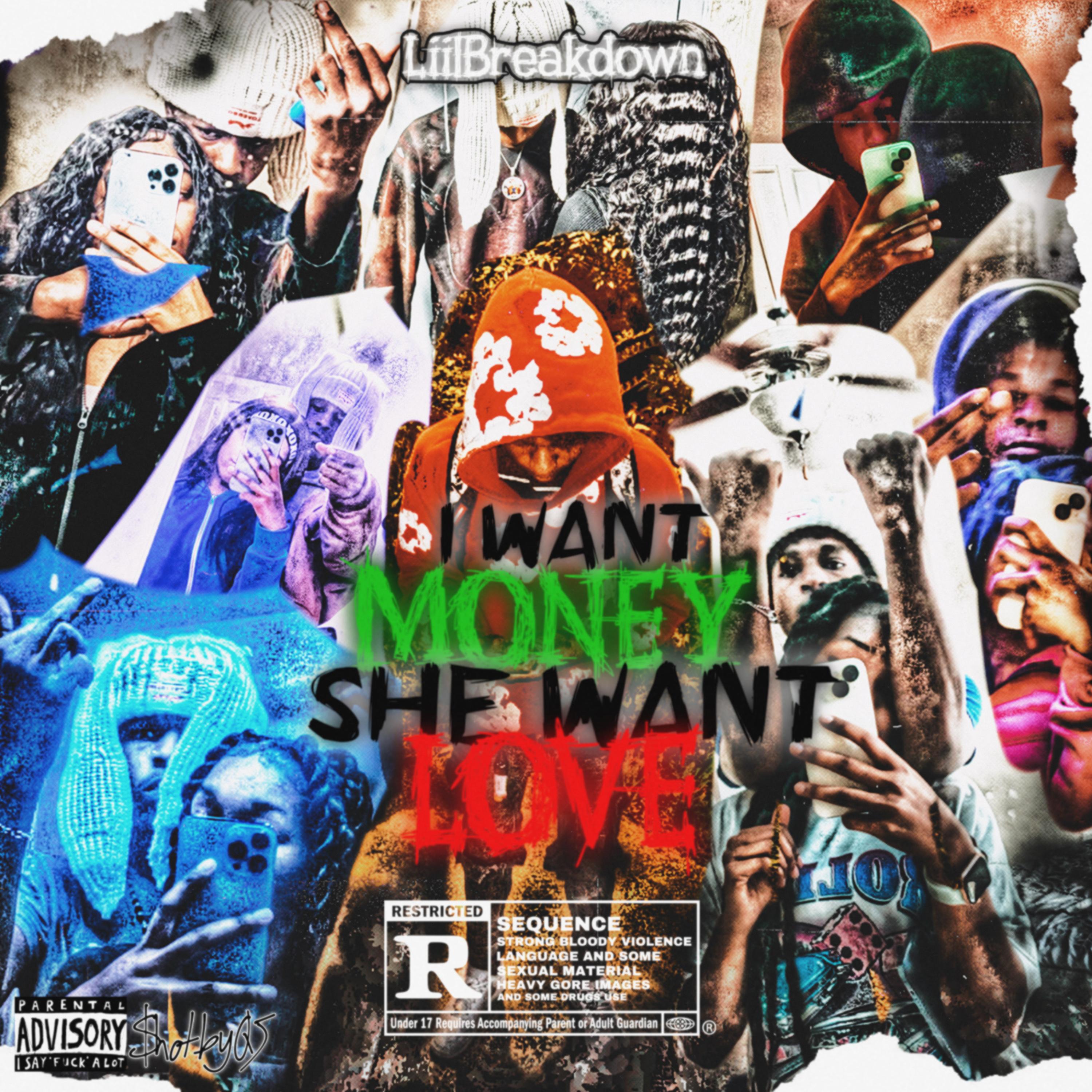 I Want Money She Want Love artwork