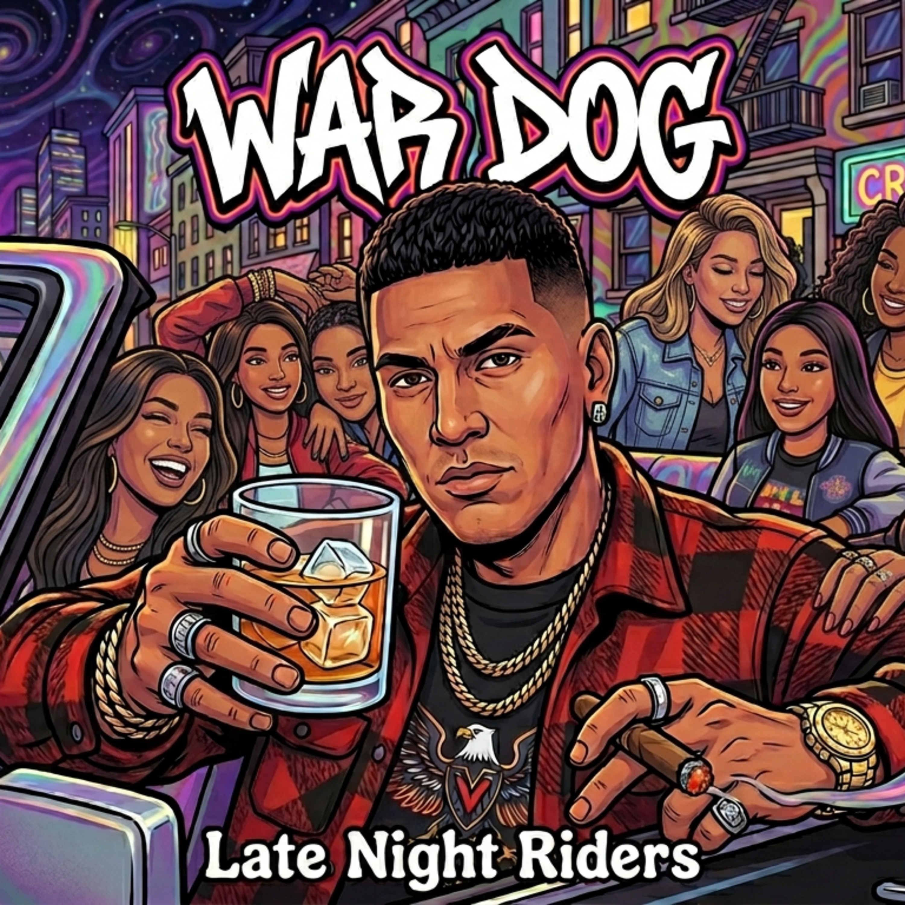 Late Night Riders by War Dog cover art