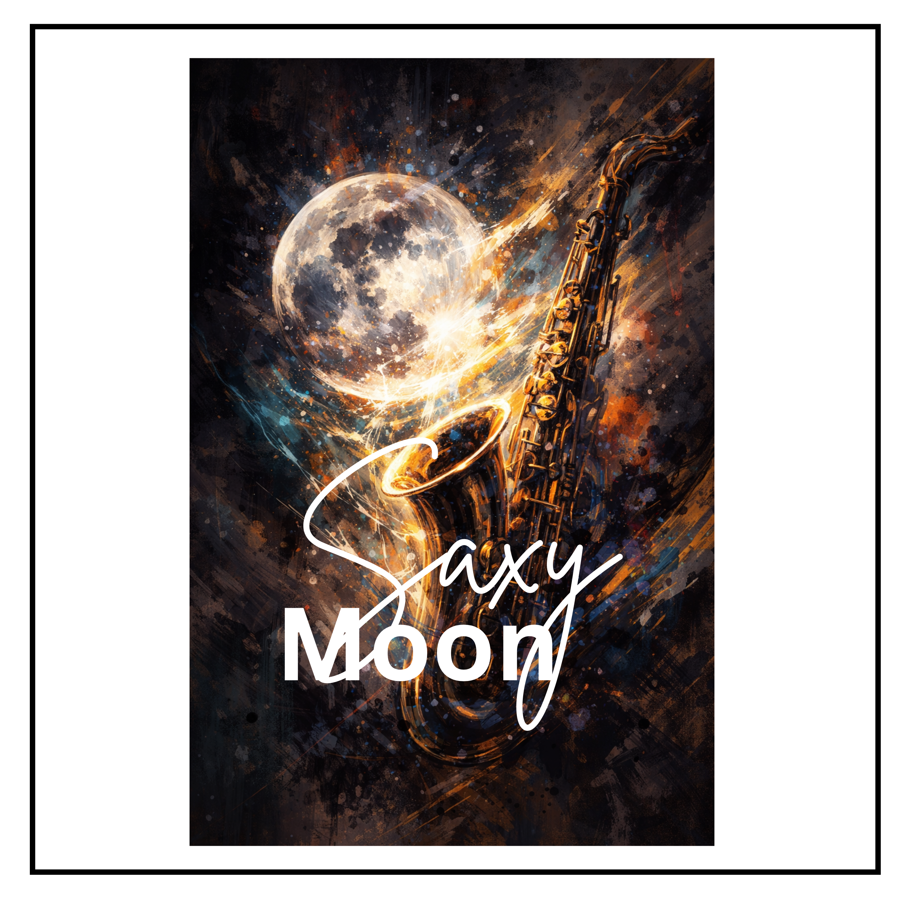 Saxy Moon artwork