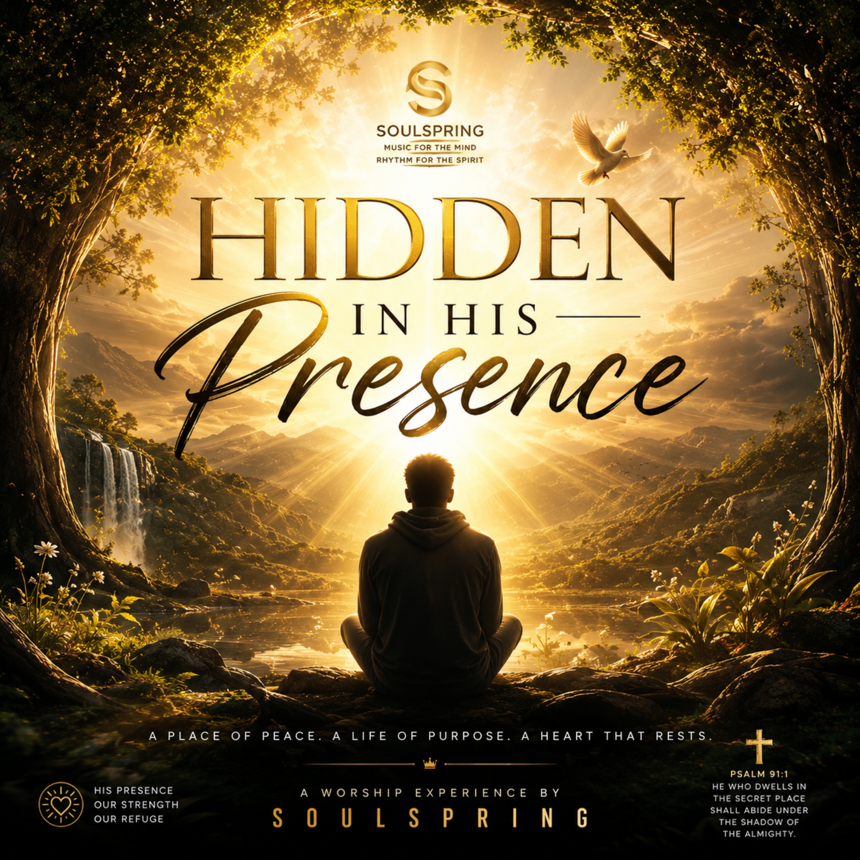 Hidden In His Presence by Soulspring cover art