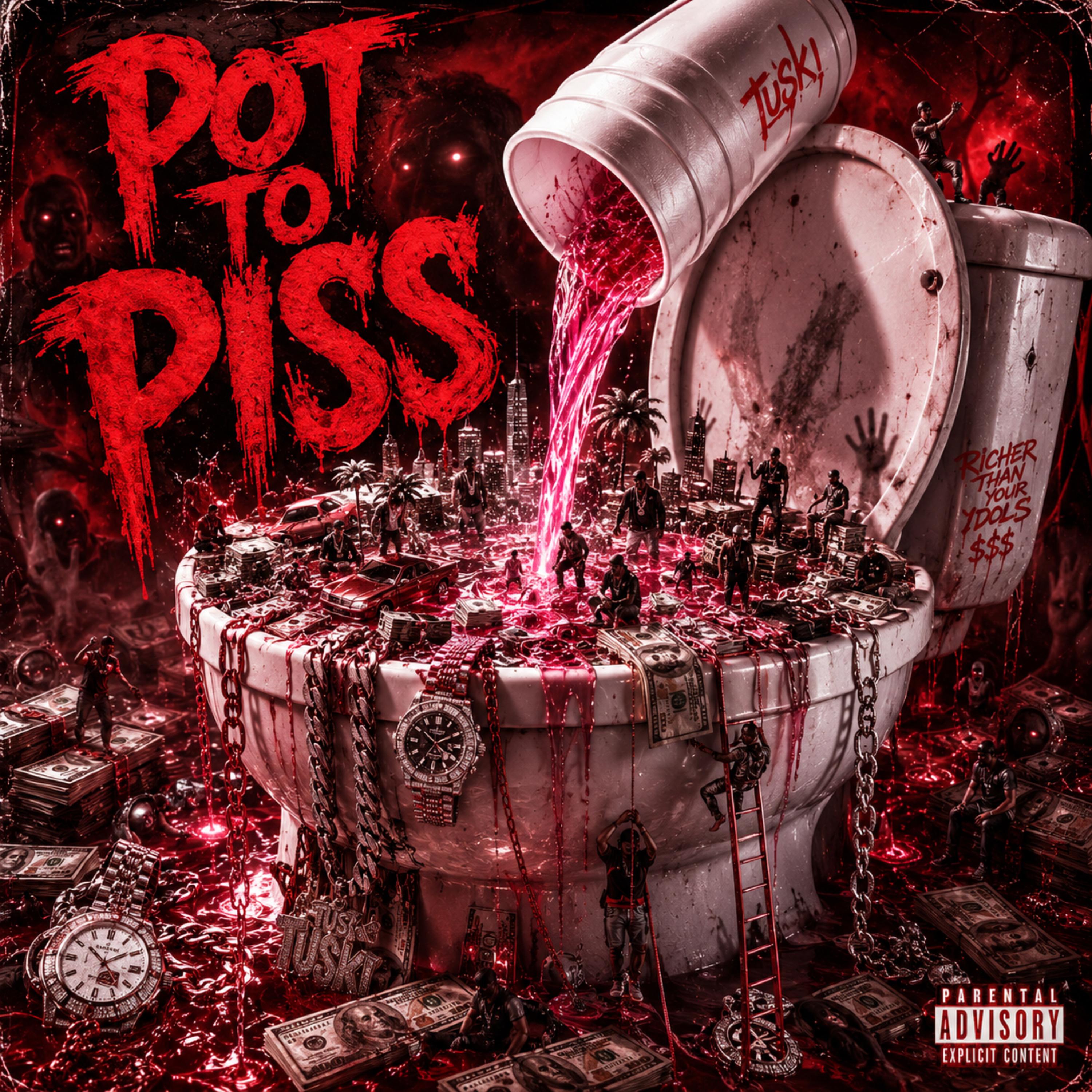 Pot To piss by Tuski cover art