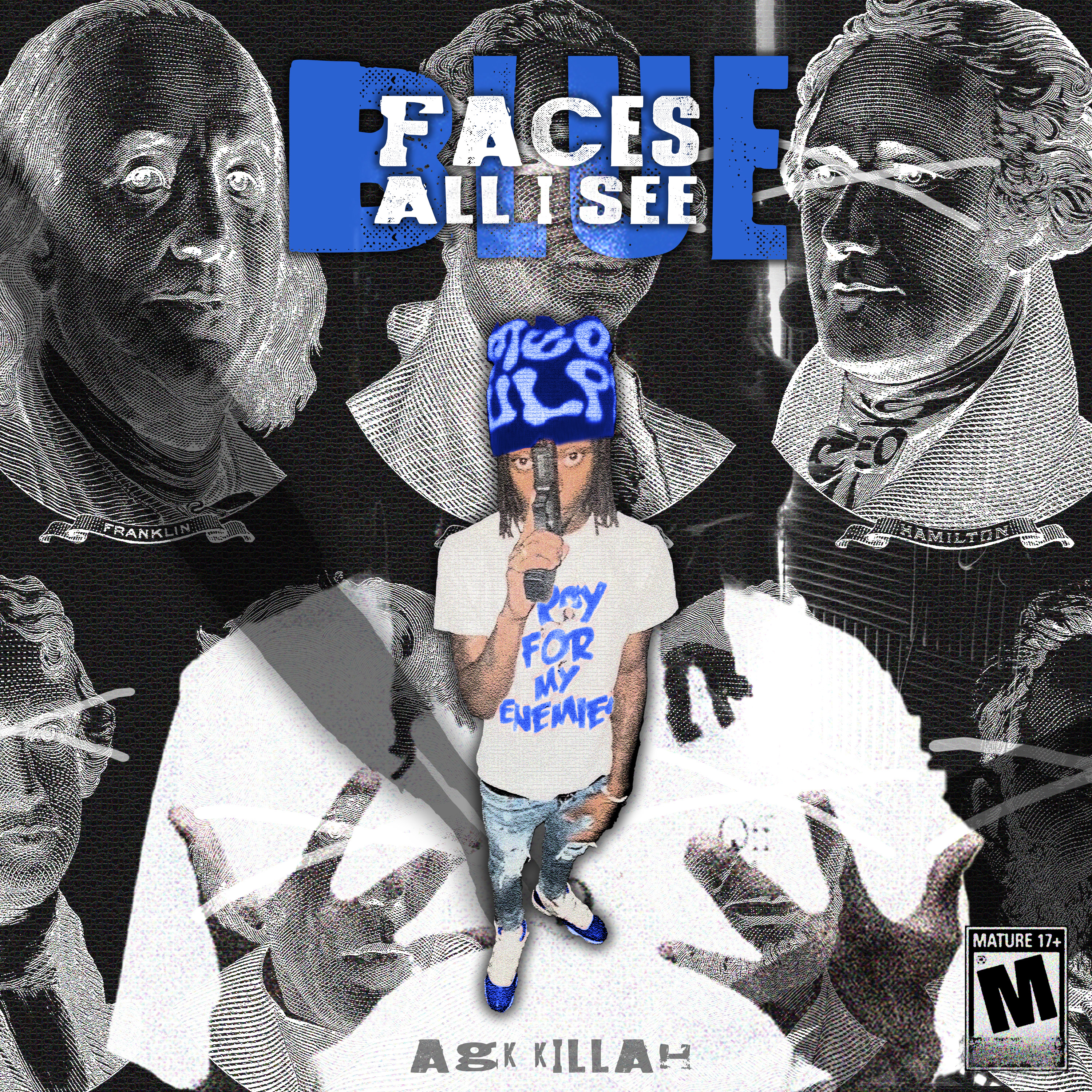 Blue Faces All I See artwork