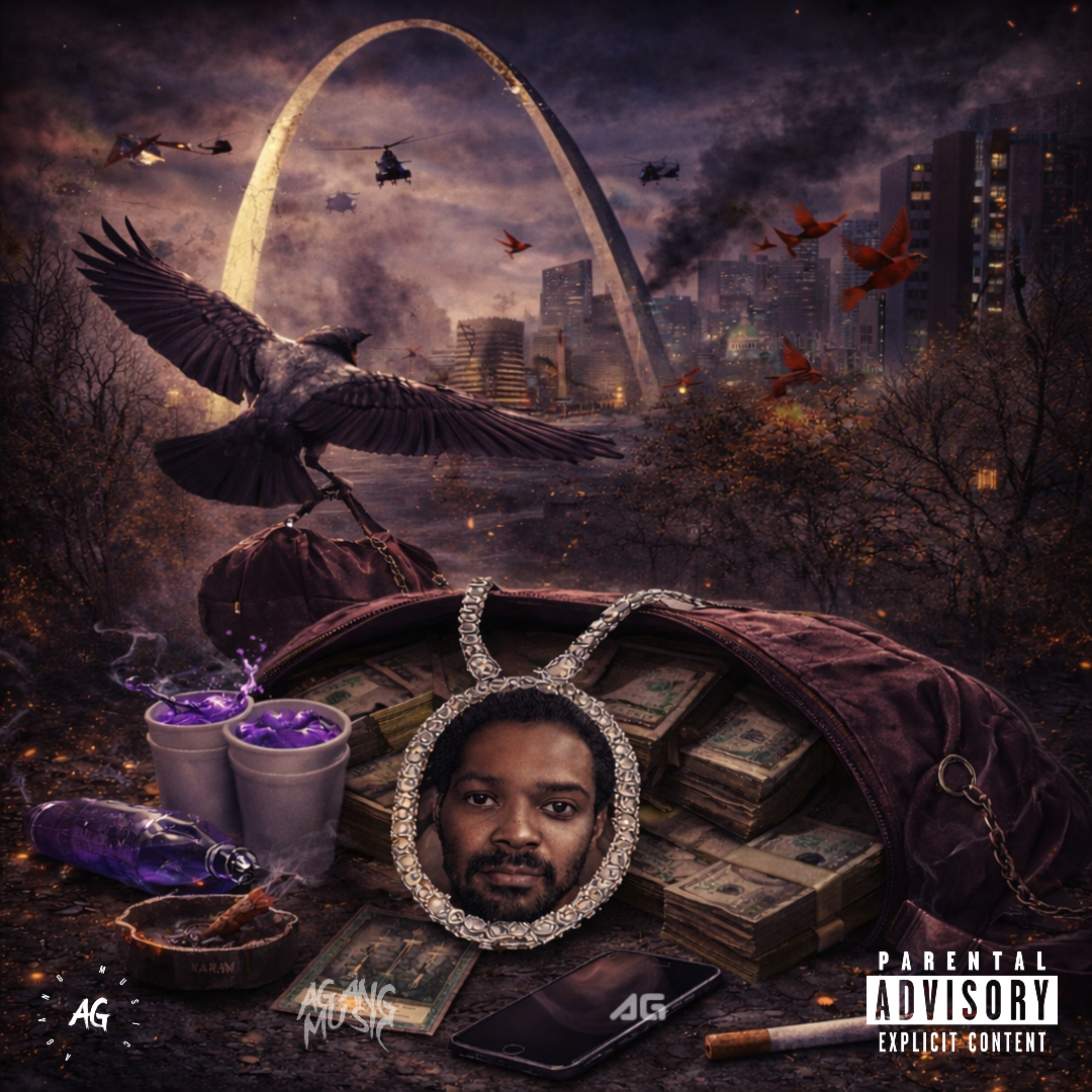 Purple & Paper artwork