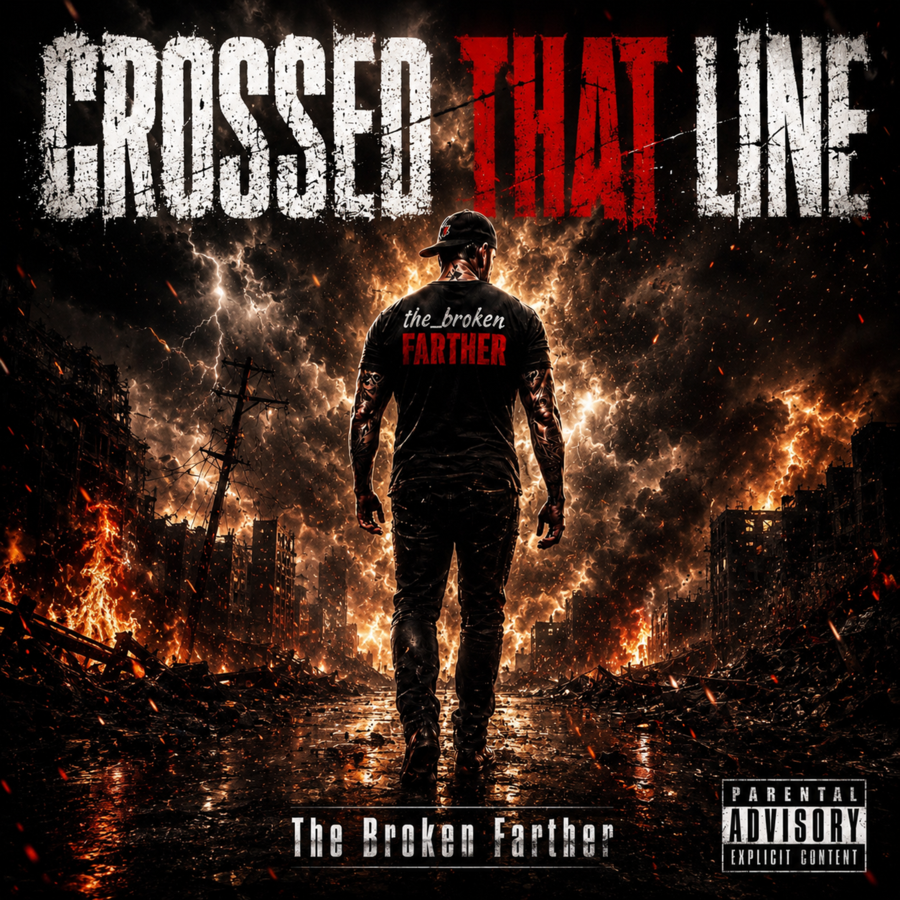 CROSSED THAT LINE by The Broken Farther cover art