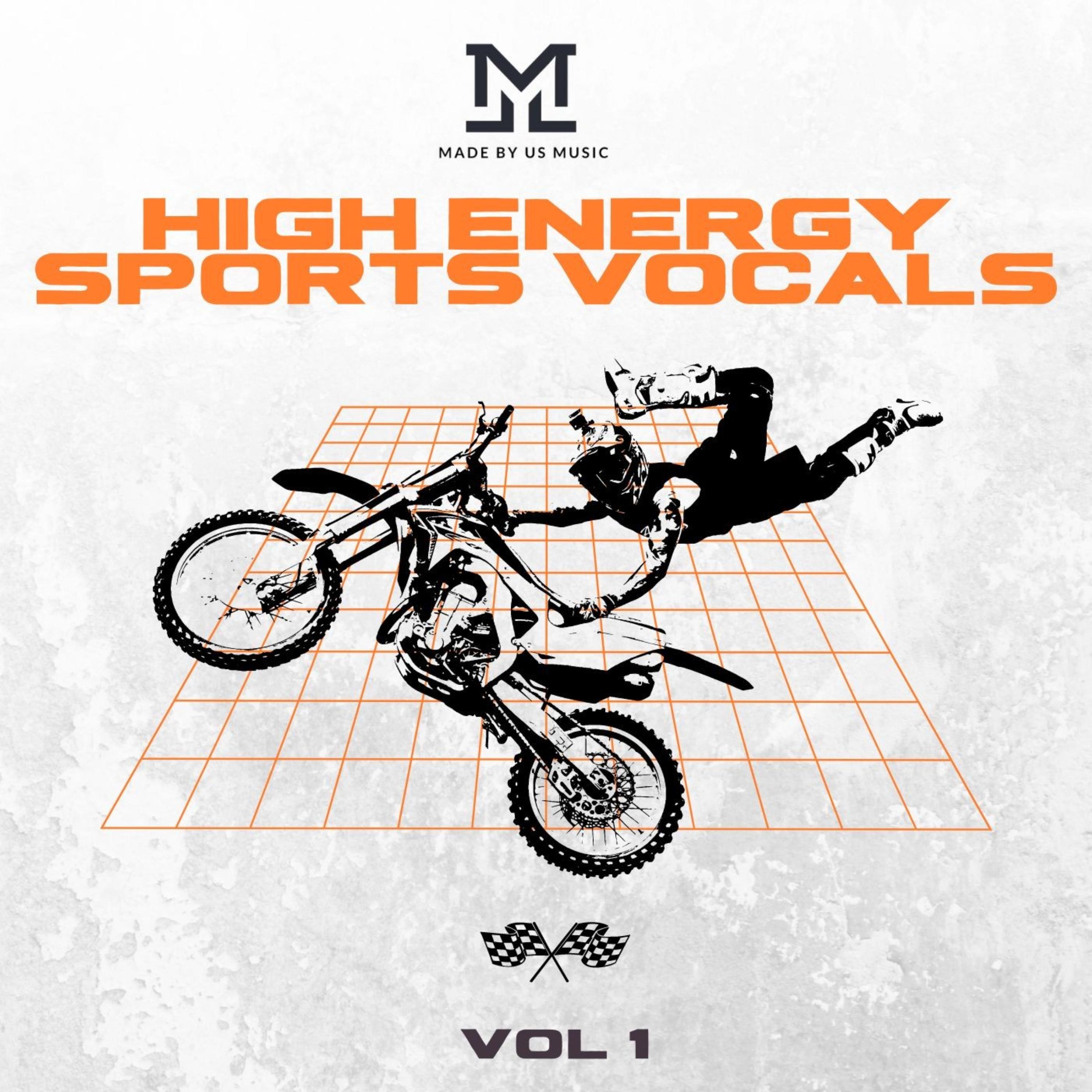 High Energy Sports Vocals Vol 1 artwork