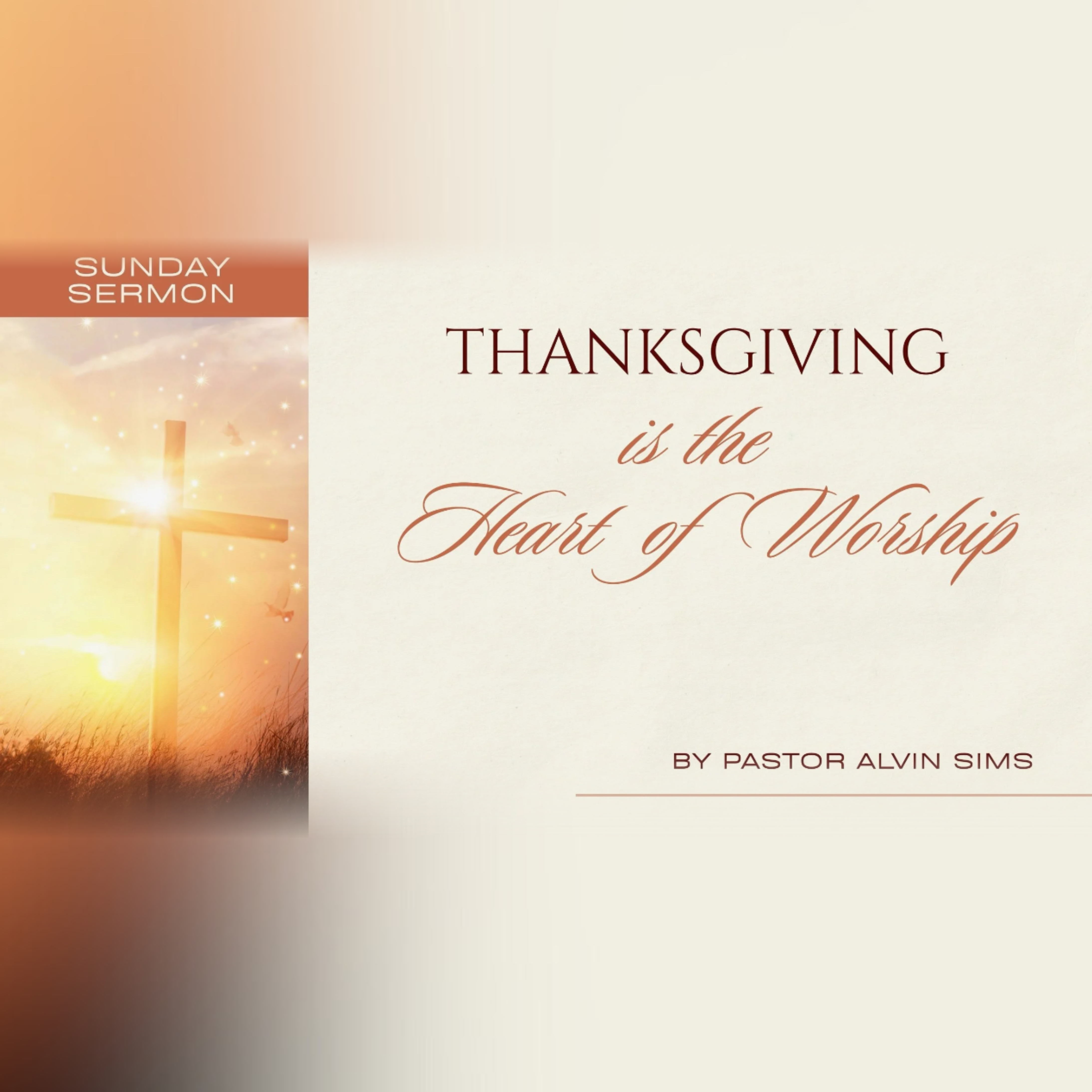Thanksgiving is The Heart of Worship artwork