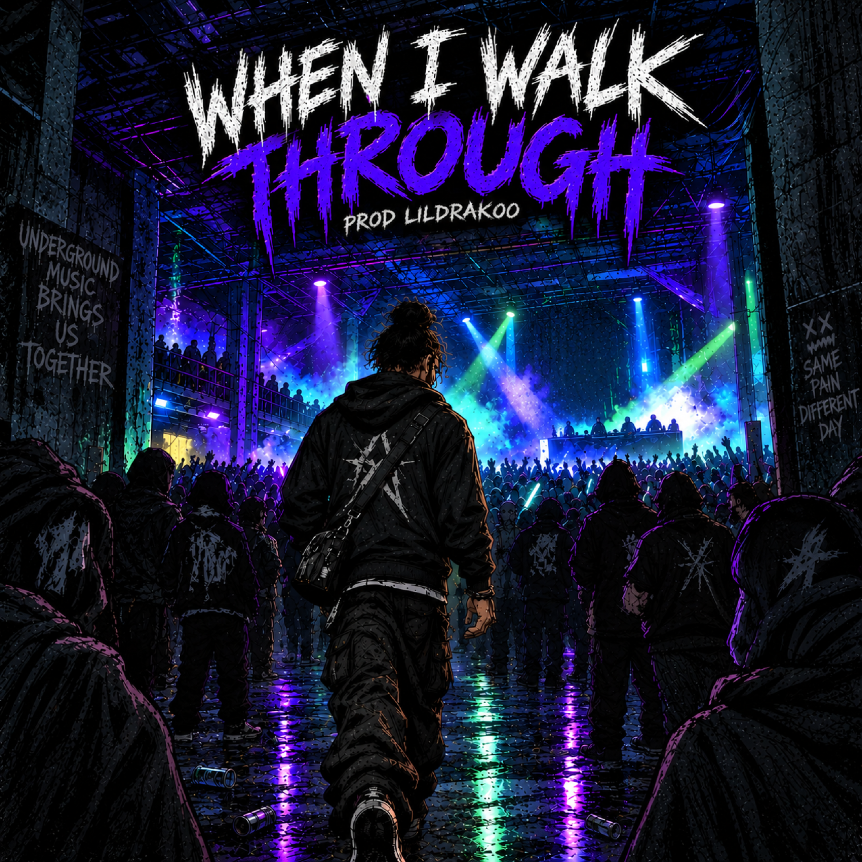 When I Walk Through by LilDrakoo cover art