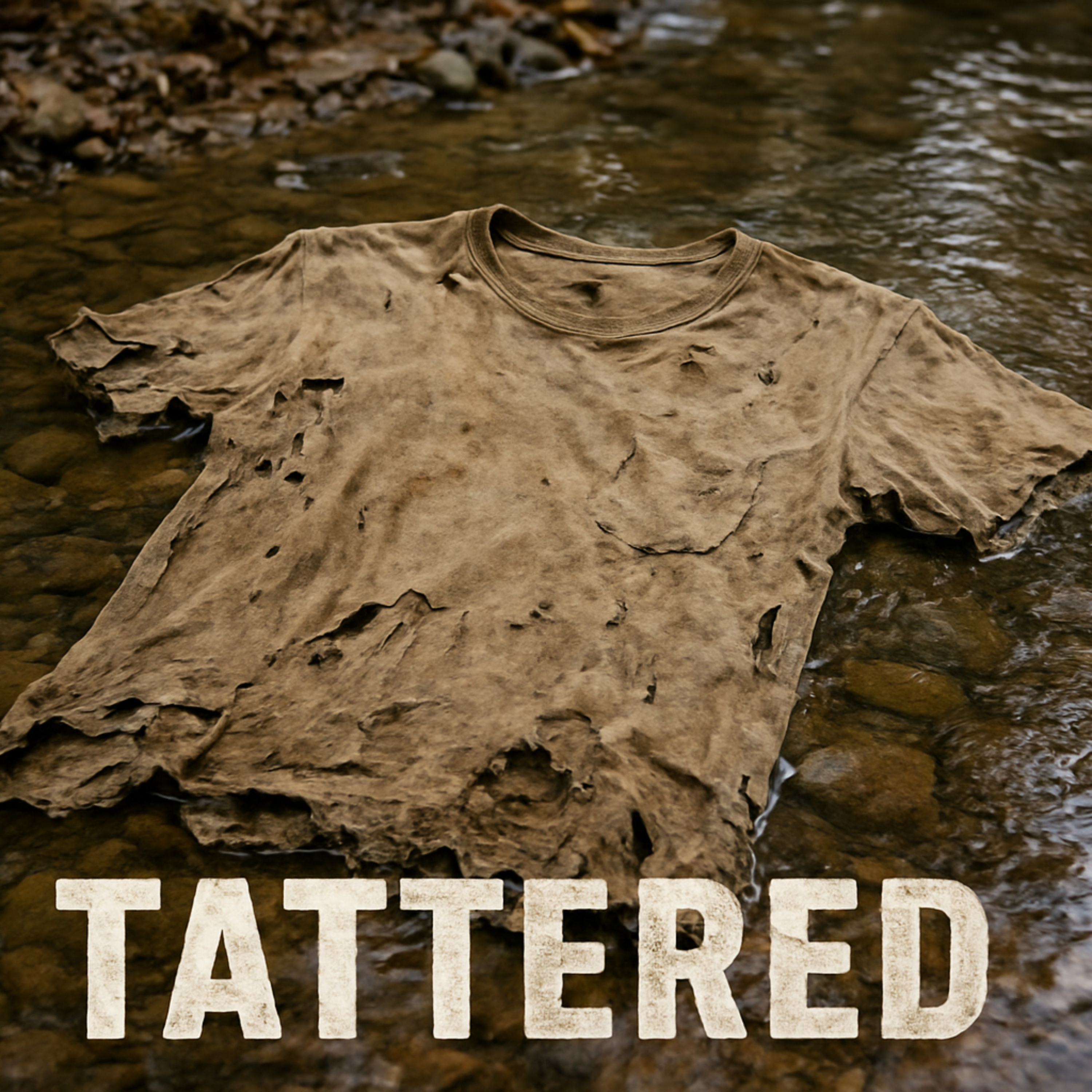 Tattered artwork