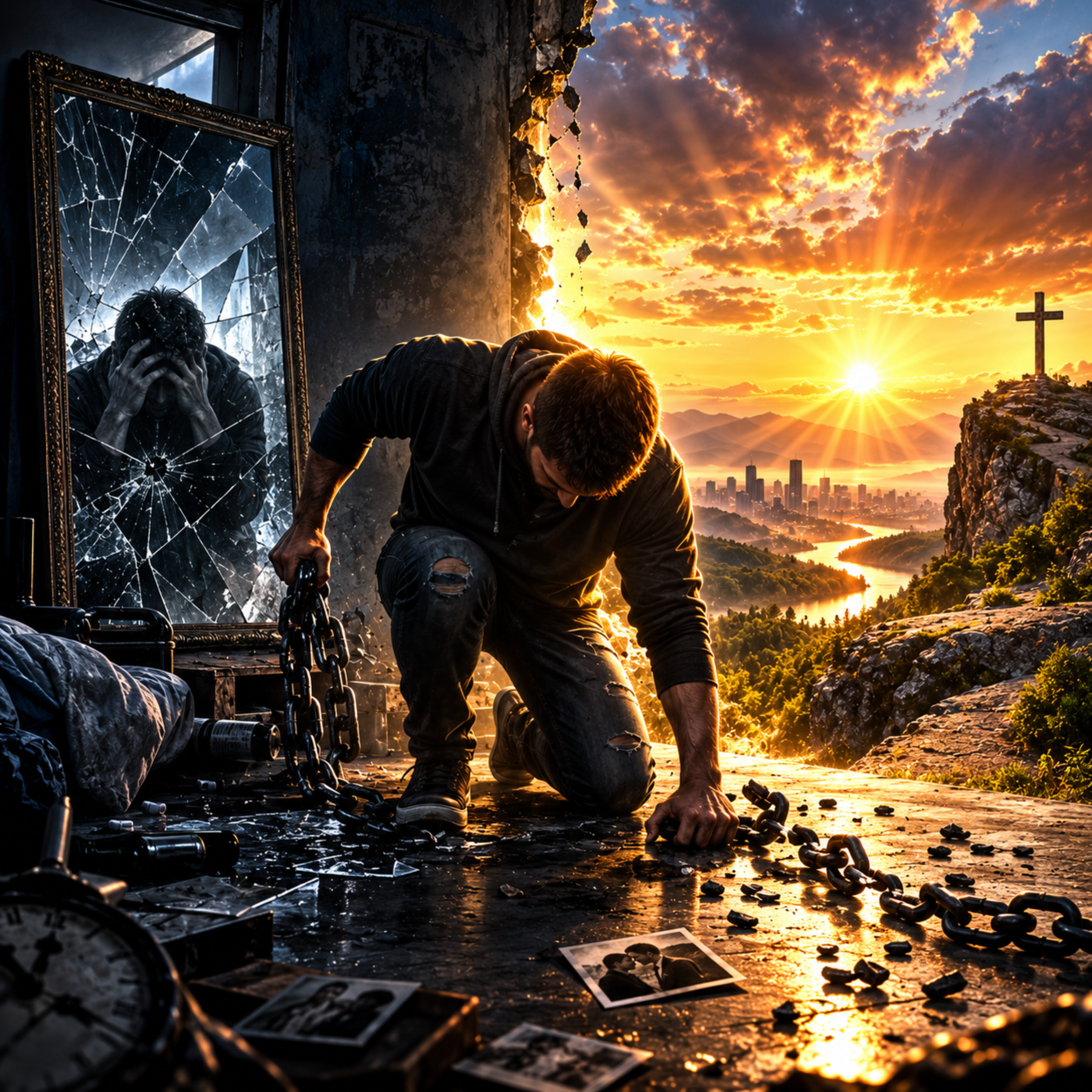 WHEN THE LIGHTS GO OUT by Tim Anderson Lyrics cover art
