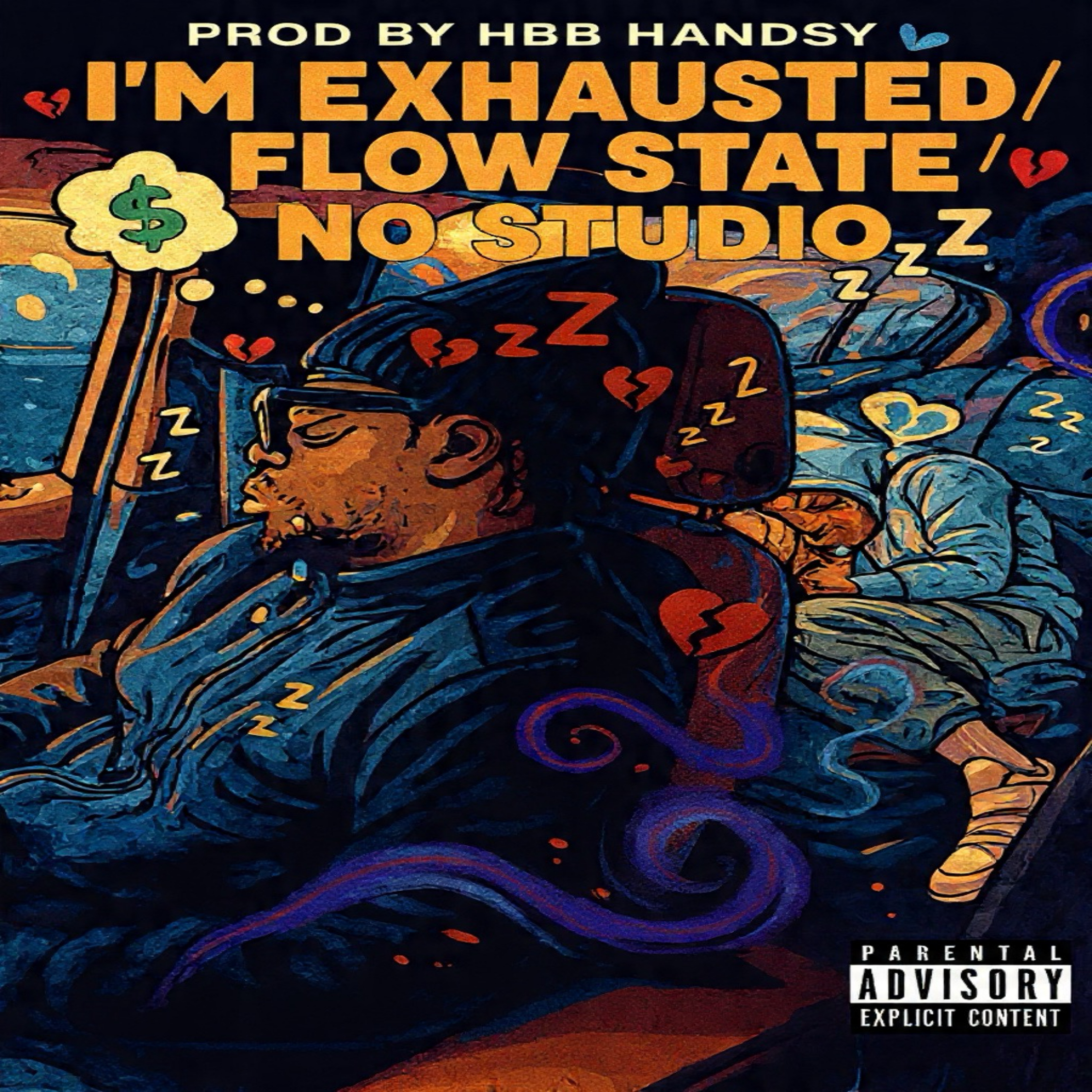 i'm exhausted / flow state / no studio artwork
