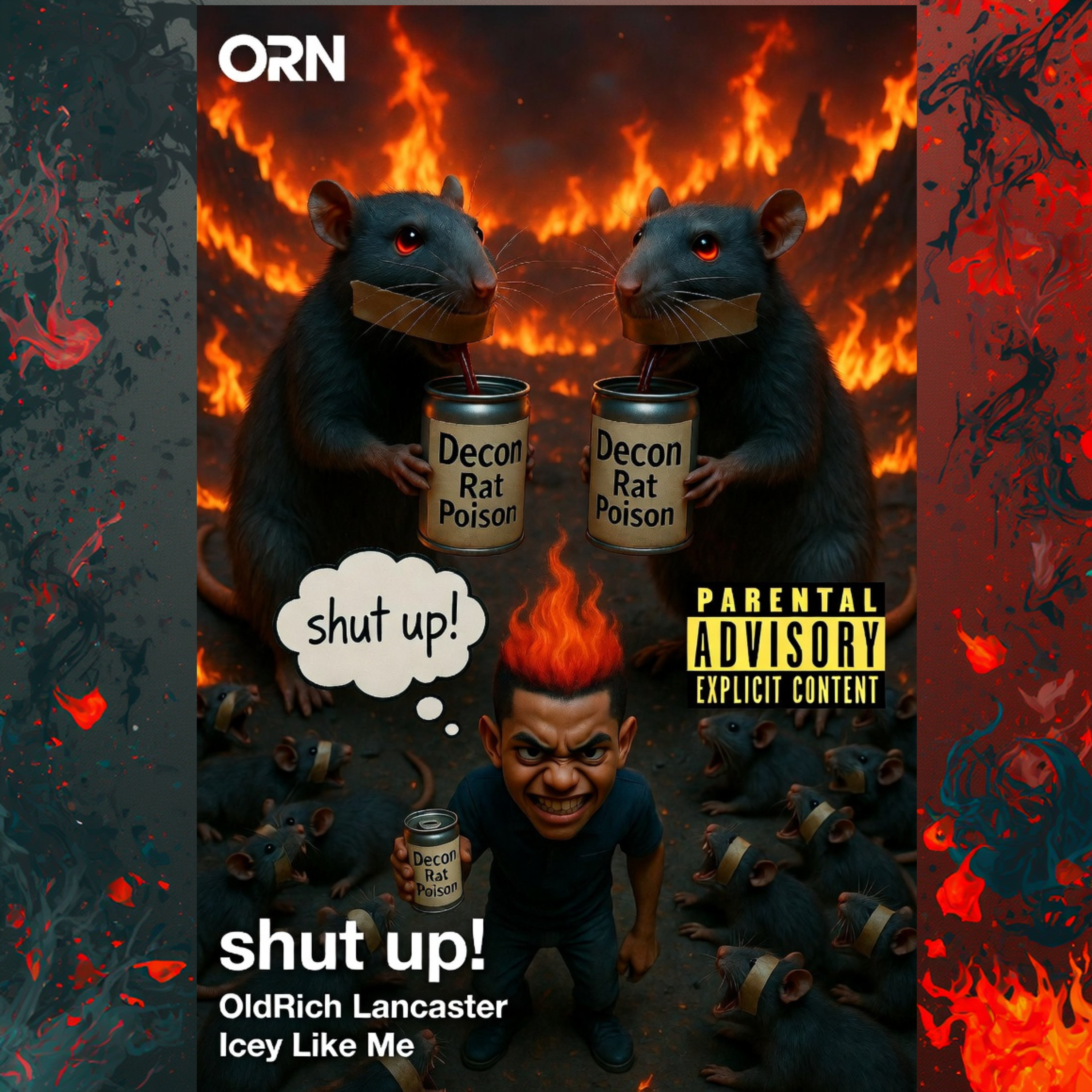 shut up artwork