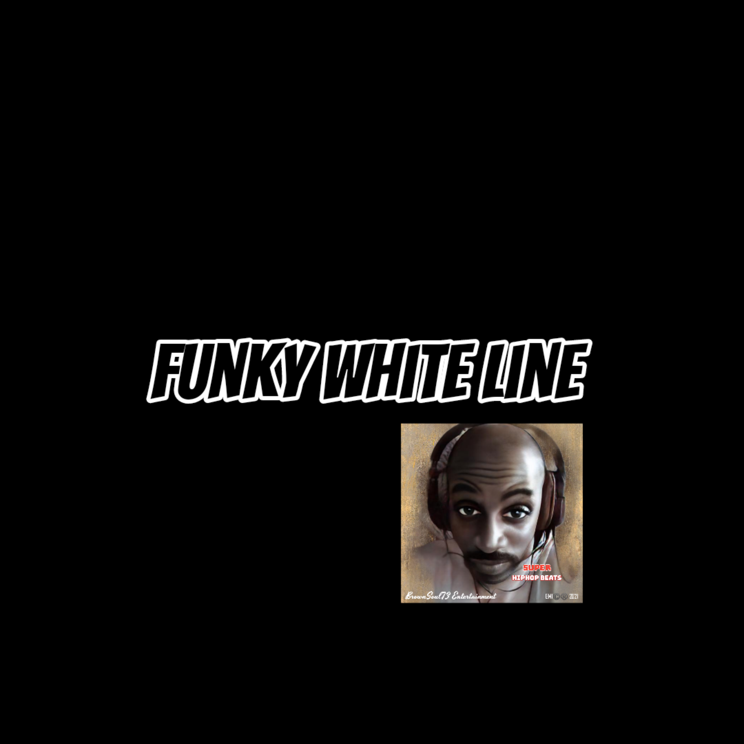 Funky White Line artwork