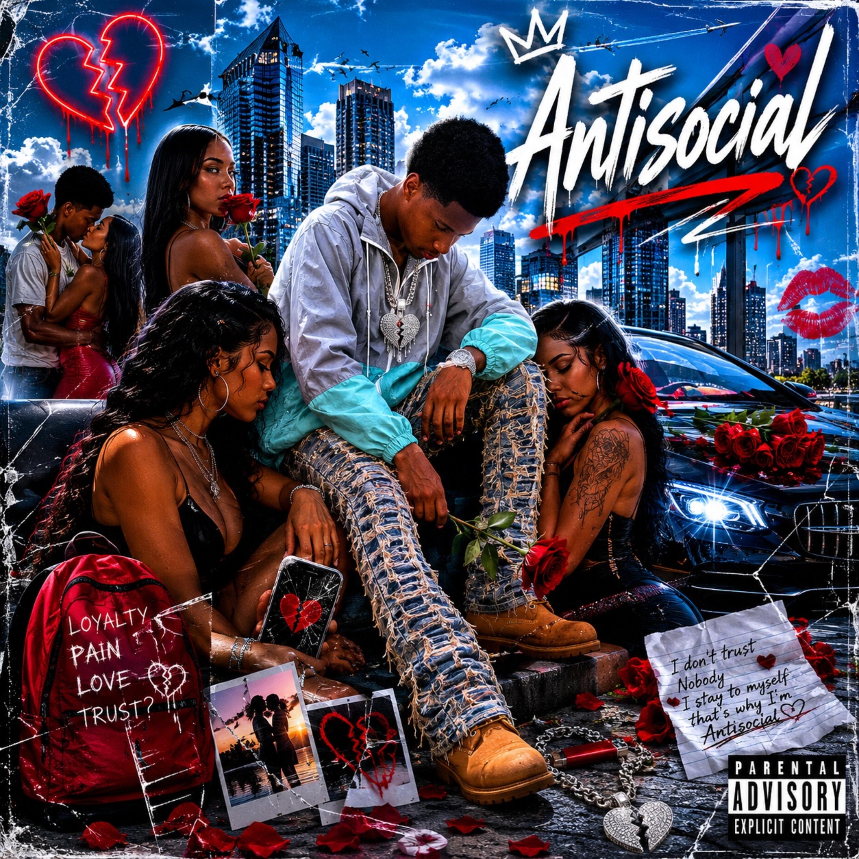 Antisocial by BCB SAVAGE cover art