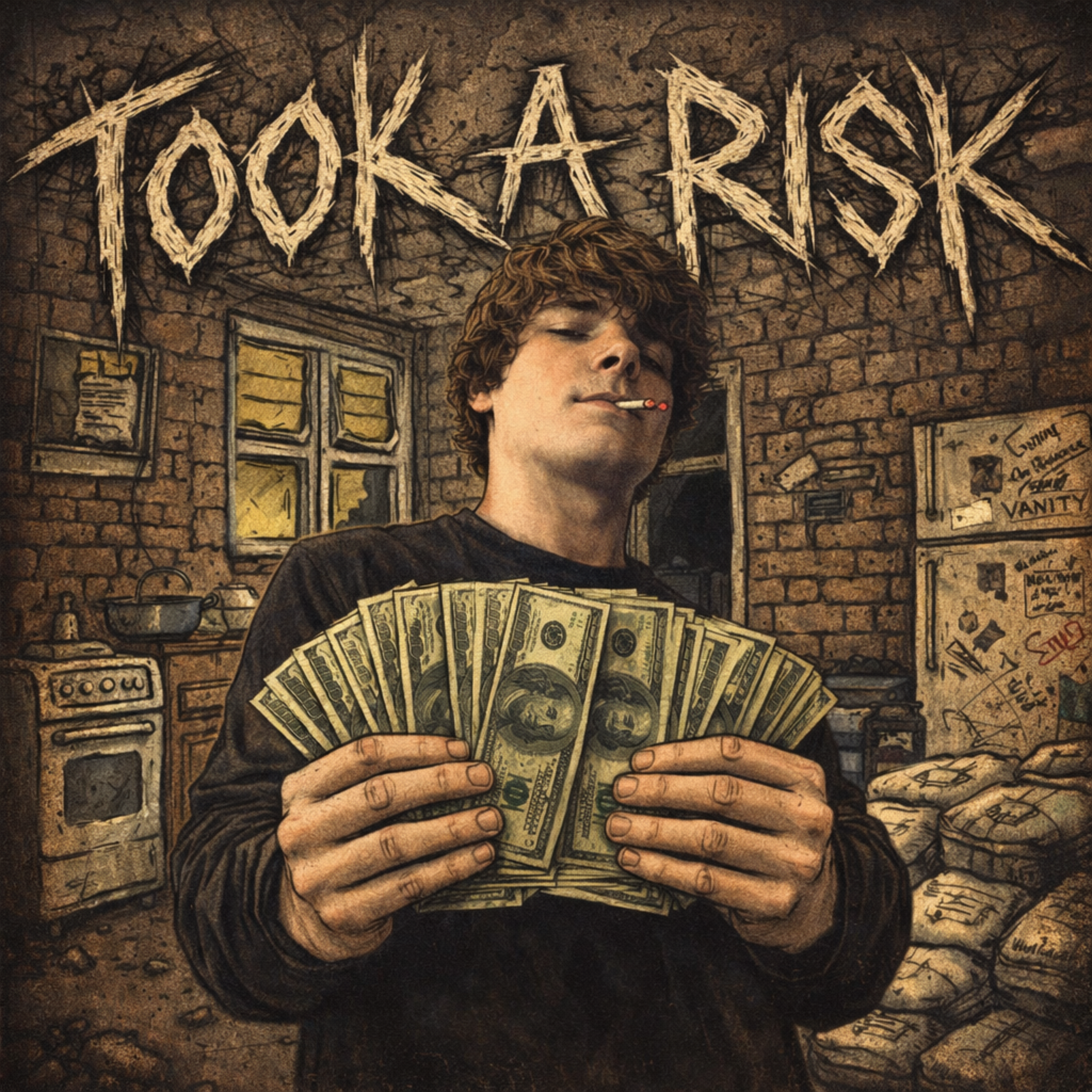 took a risk artwork