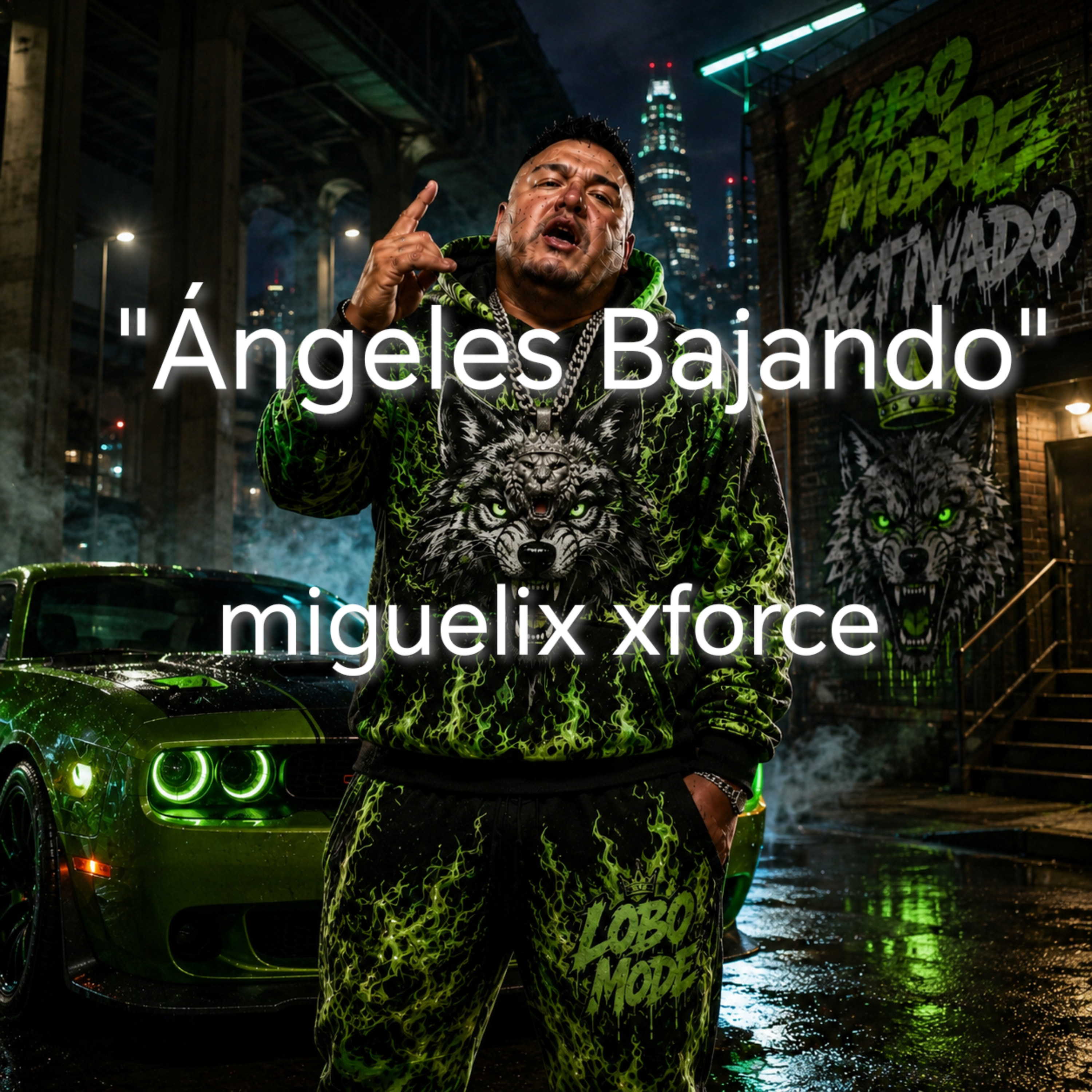 Ángeles Bajando by miguelix xforce cover art