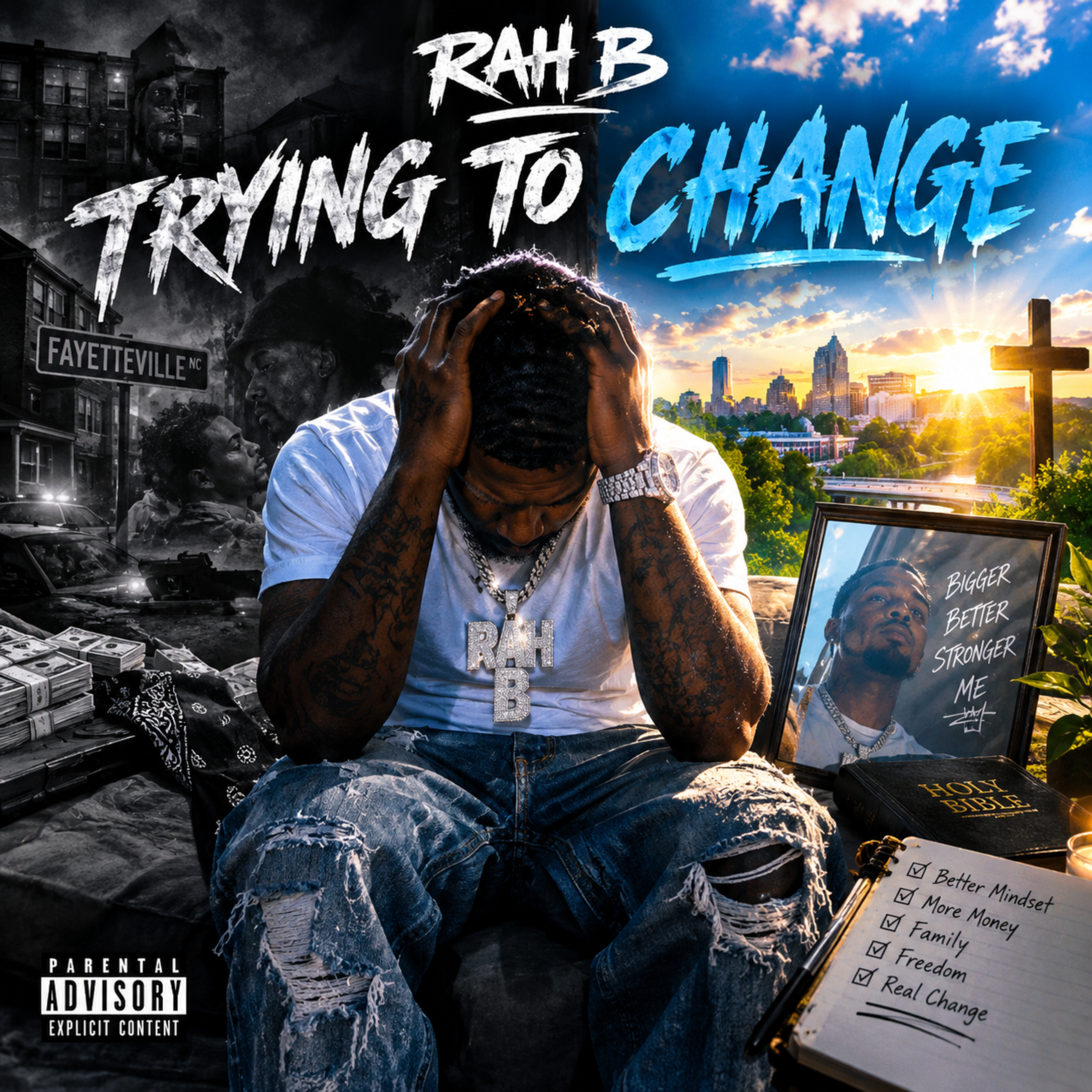 TRYING TO CHANGE by Rah B cover art