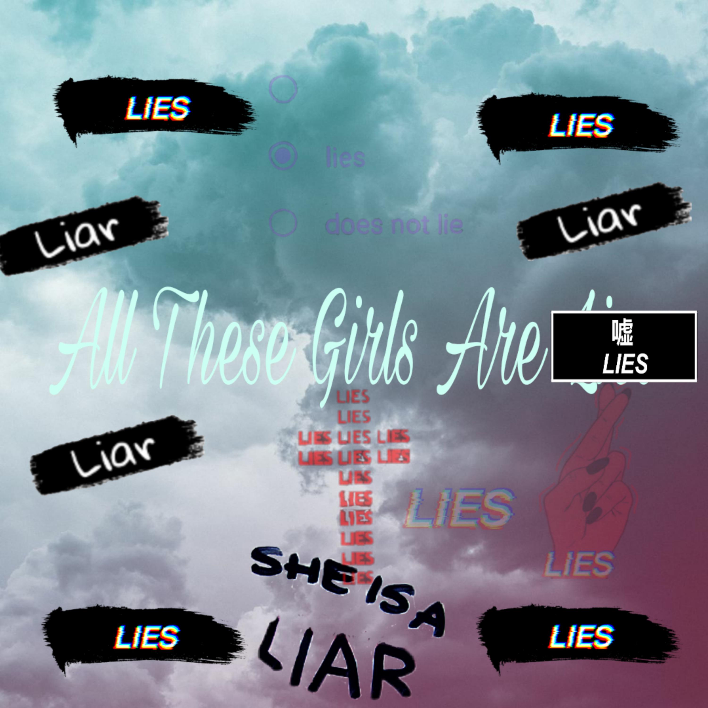 All These Girls Are Lies  artwork